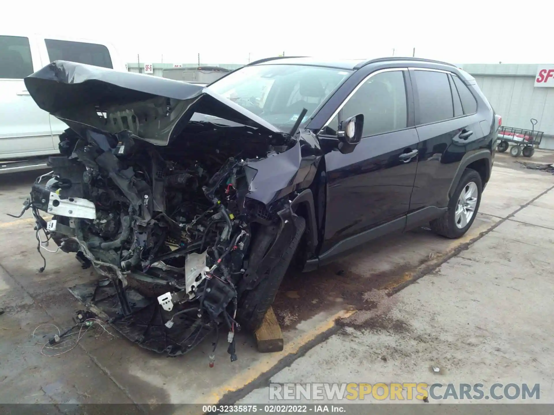 2 Photograph of a damaged car JTMW1RFV8KD003433 TOYOTA RAV4 2019