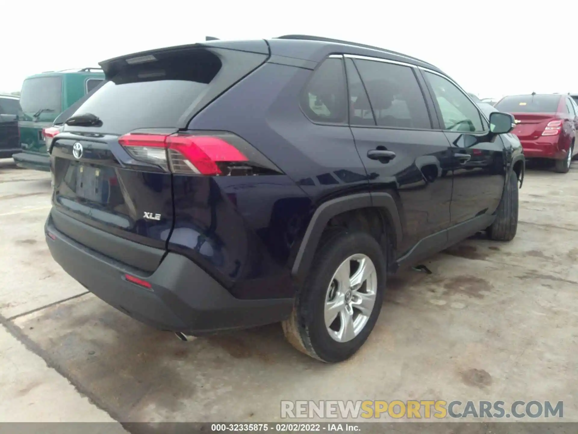 4 Photograph of a damaged car JTMW1RFV8KD003433 TOYOTA RAV4 2019