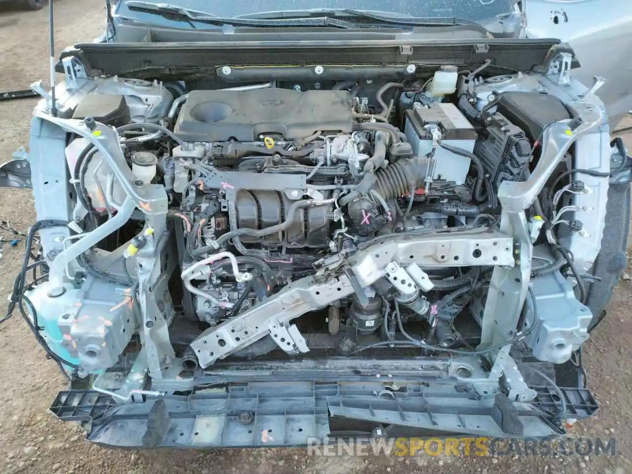 7 Photograph of a damaged car JTMW1RFV8KD008227 TOYOTA RAV4 2019