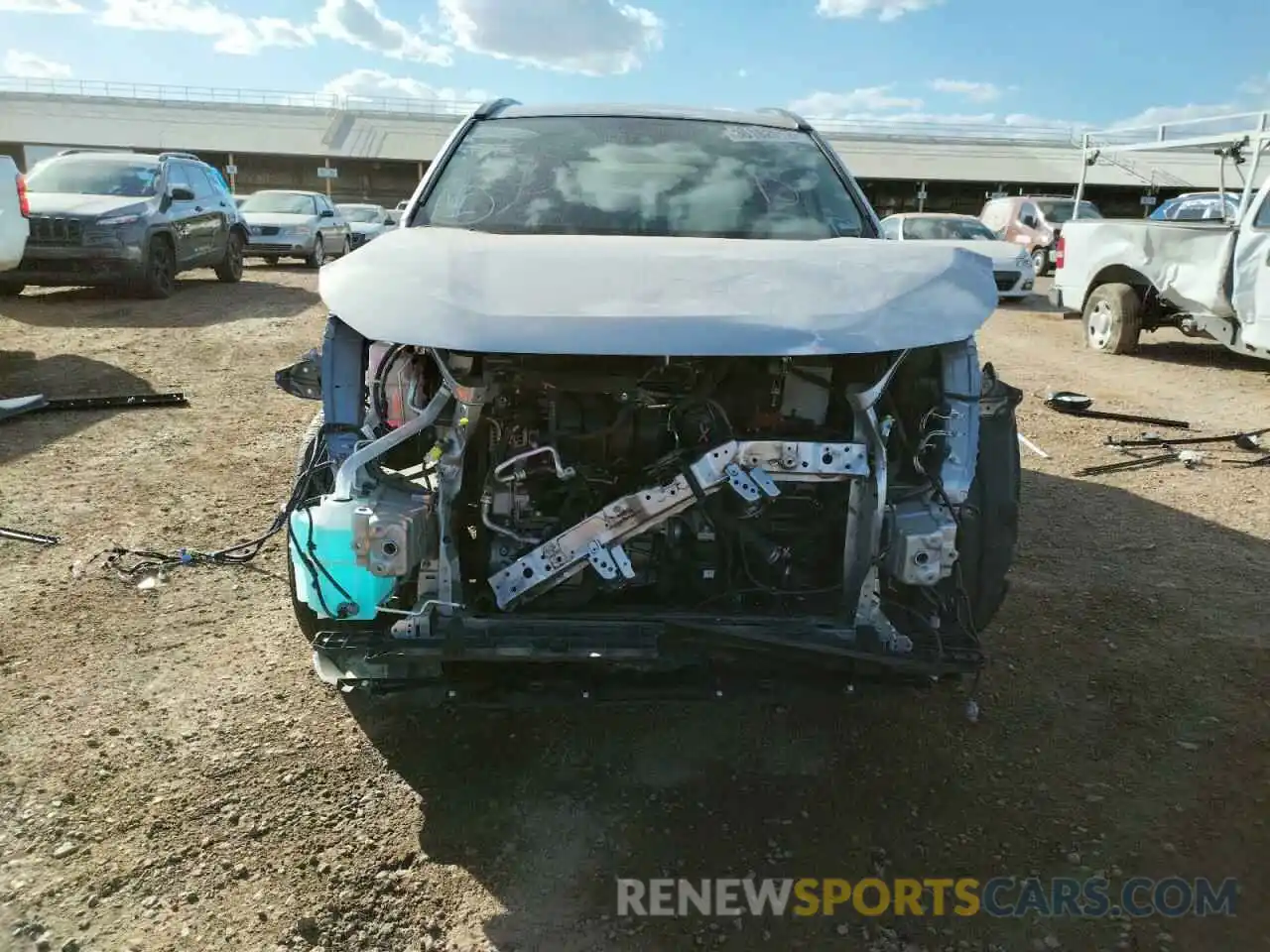 9 Photograph of a damaged car JTMW1RFV8KD008227 TOYOTA RAV4 2019