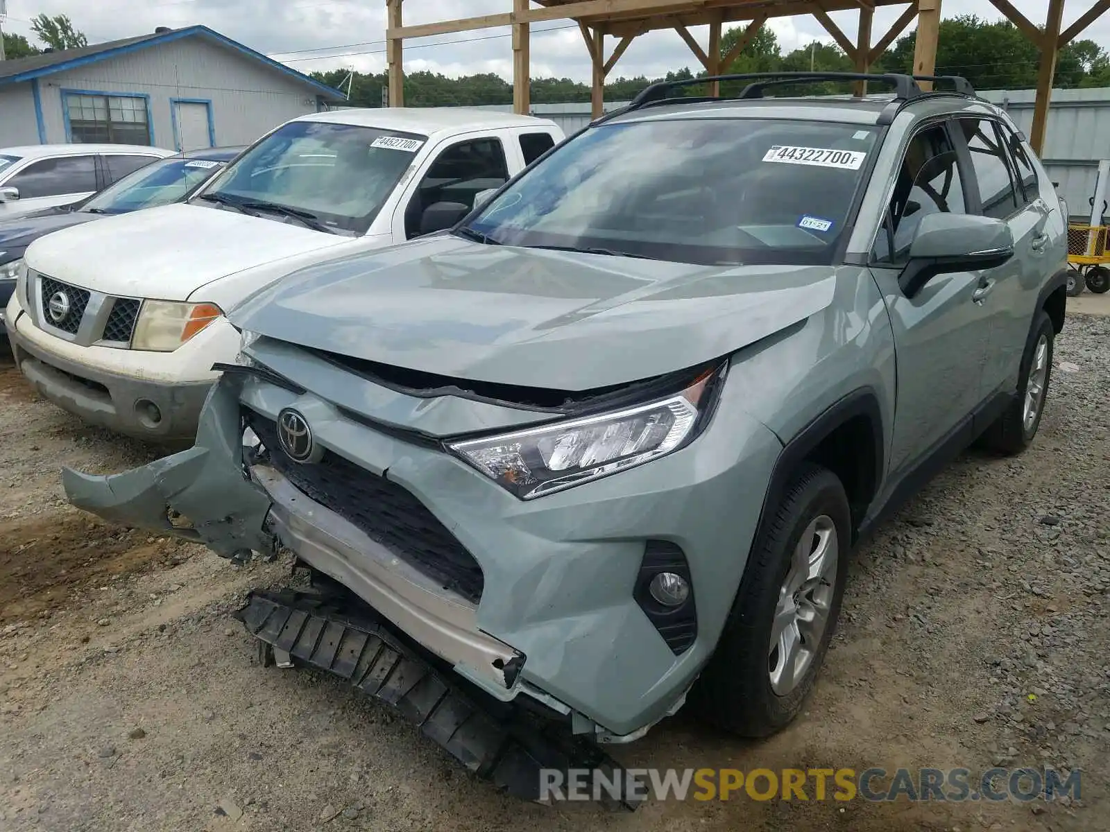 2 Фотография поврежденного автомобиля JTMW1RFV8KD008339 TOYOTA RAV4 2019