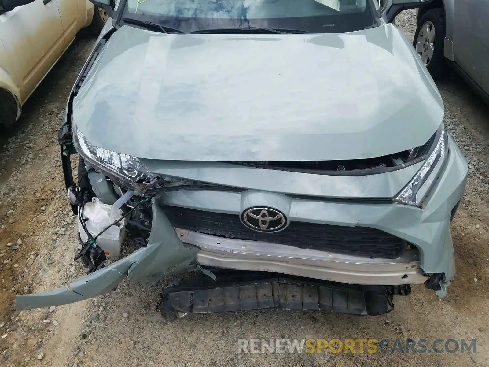 7 Photograph of a damaged car JTMW1RFV8KD008339 TOYOTA RAV4 2019