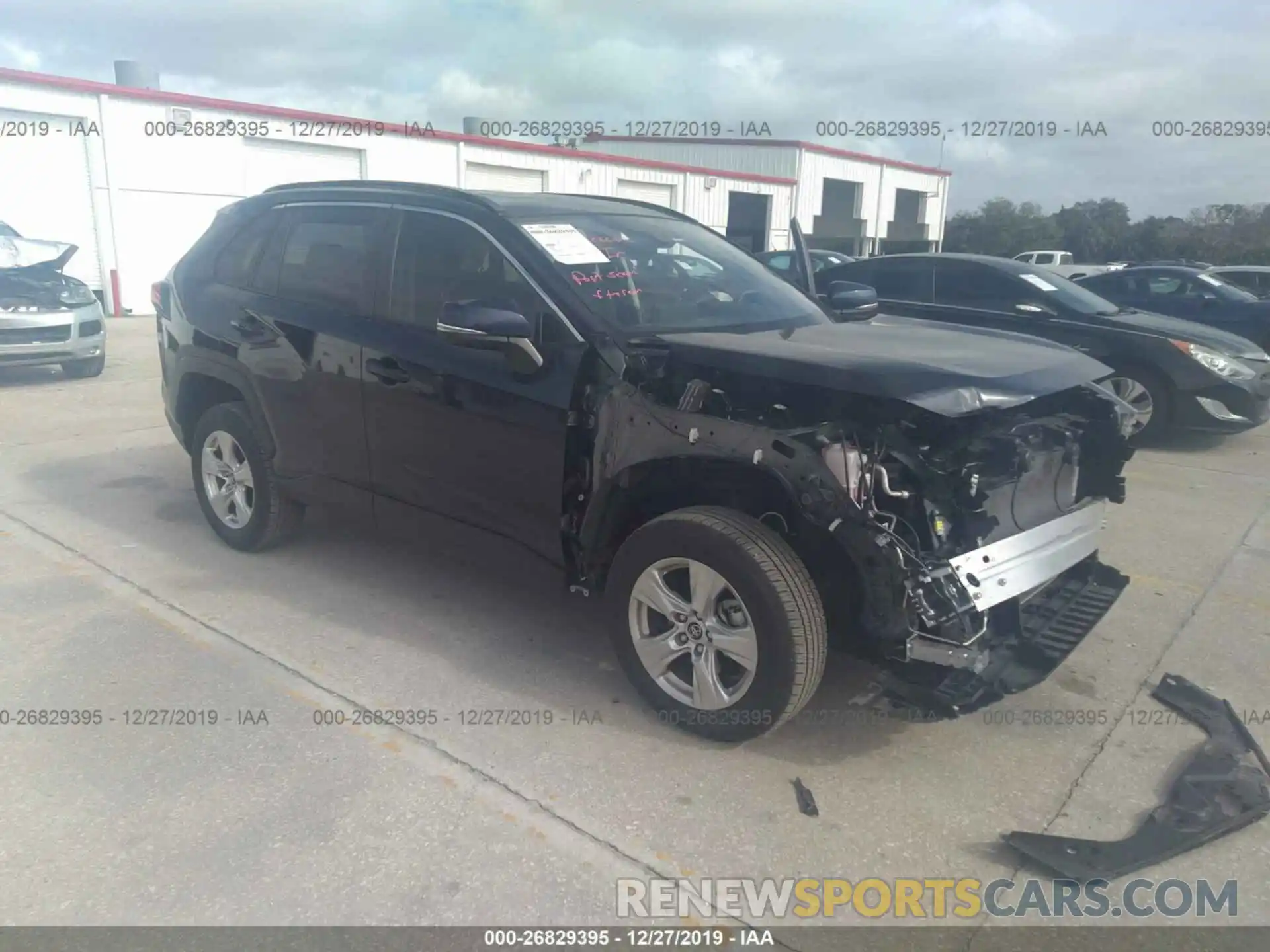 1 Photograph of a damaged car JTMW1RFV8KD008471 TOYOTA RAV4 2019