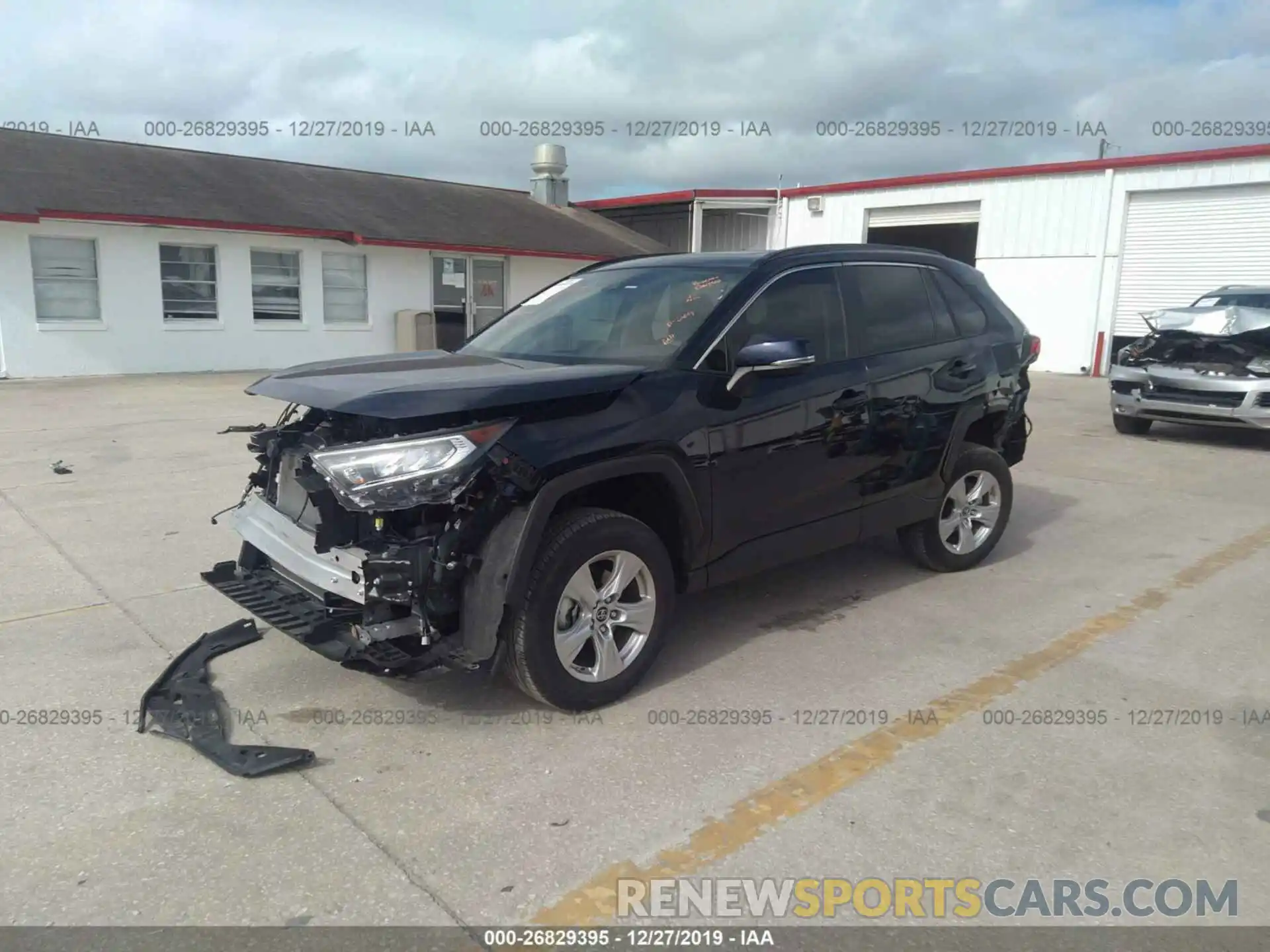 2 Фотография поврежденного автомобиля JTMW1RFV8KD008471 TOYOTA RAV4 2019