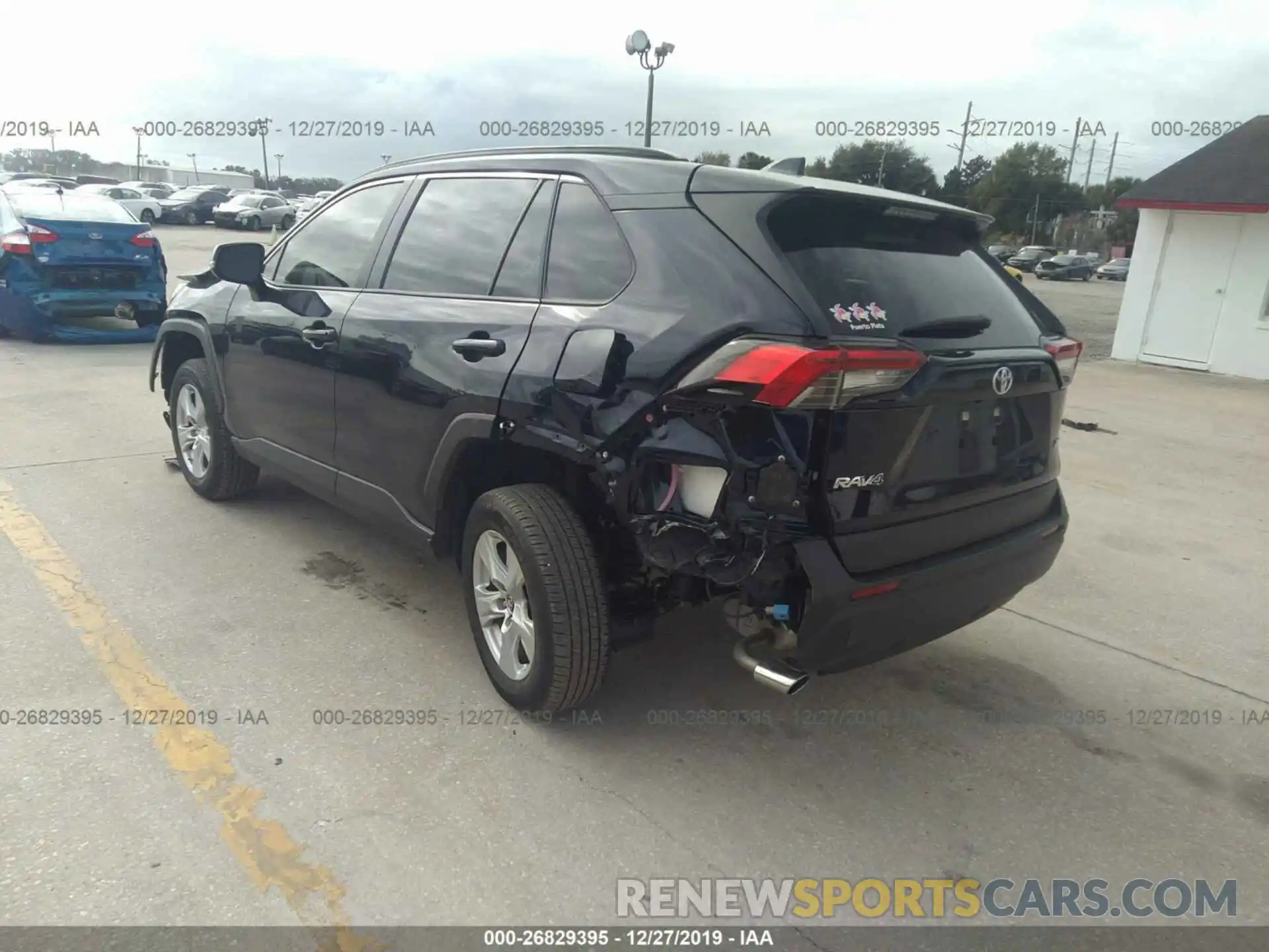 3 Photograph of a damaged car JTMW1RFV8KD008471 TOYOTA RAV4 2019