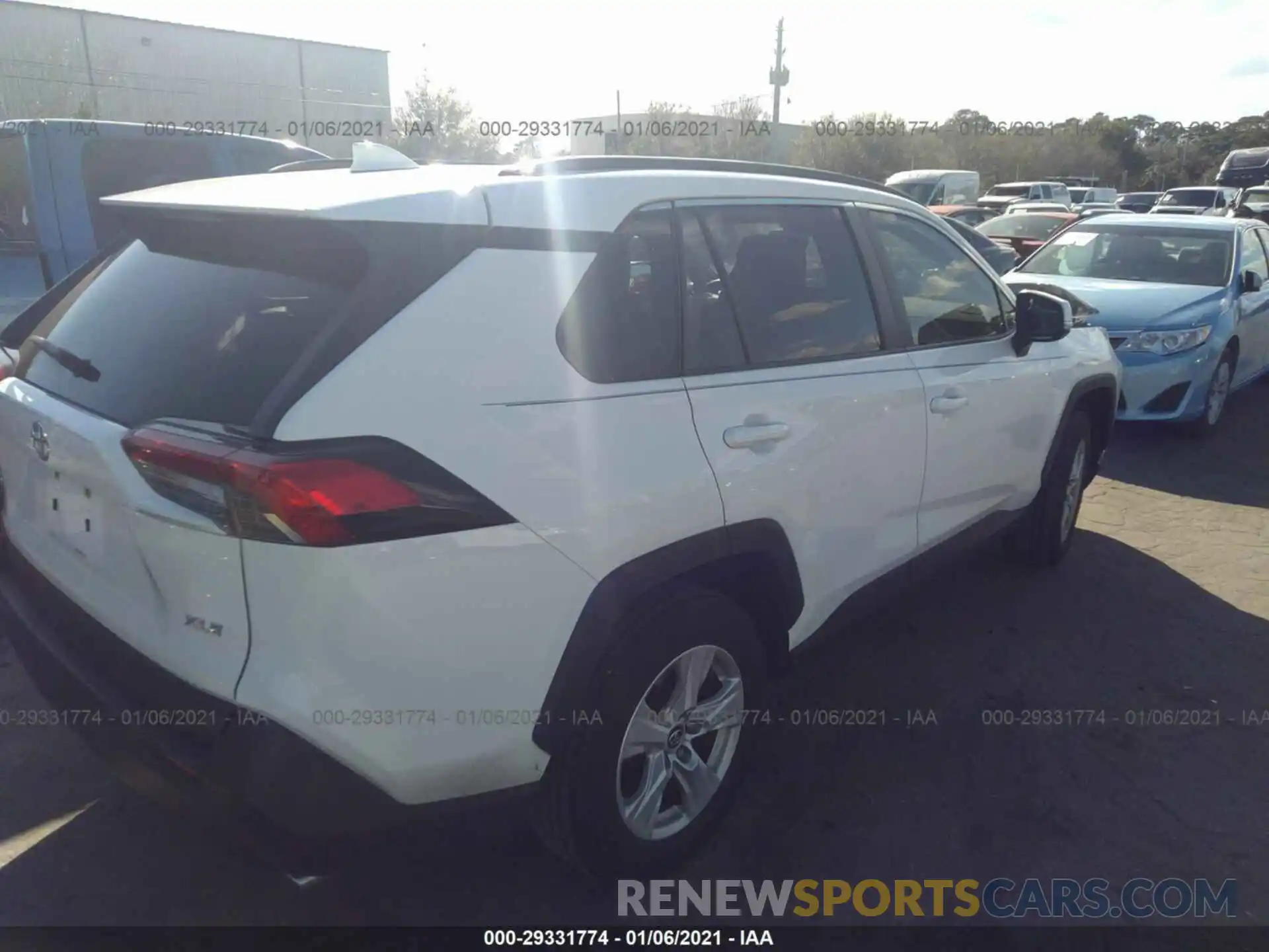 4 Photograph of a damaged car JTMW1RFV8KD009264 TOYOTA RAV4 2019