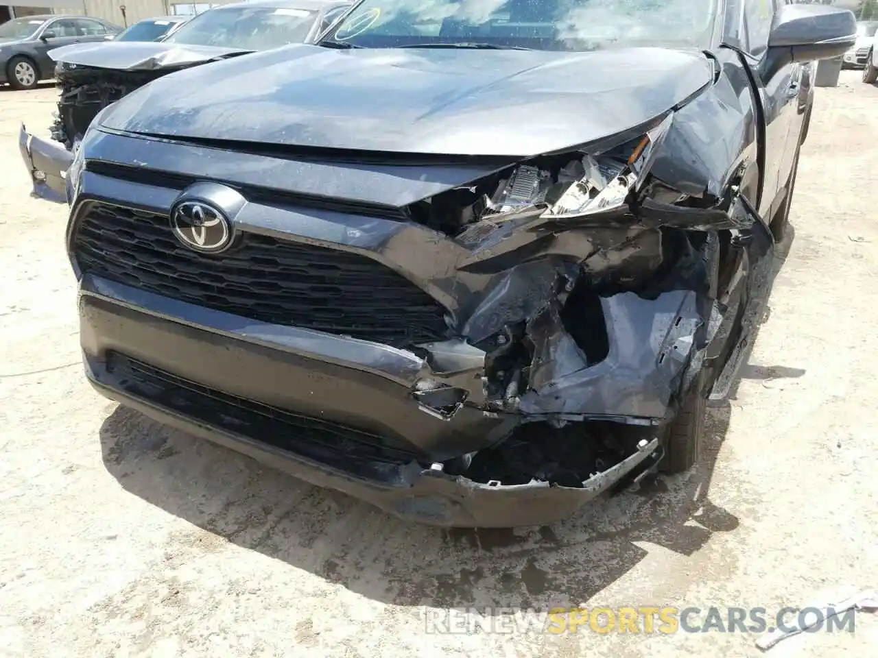 9 Photograph of a damaged car JTMW1RFV8KD009829 TOYOTA RAV4 2019