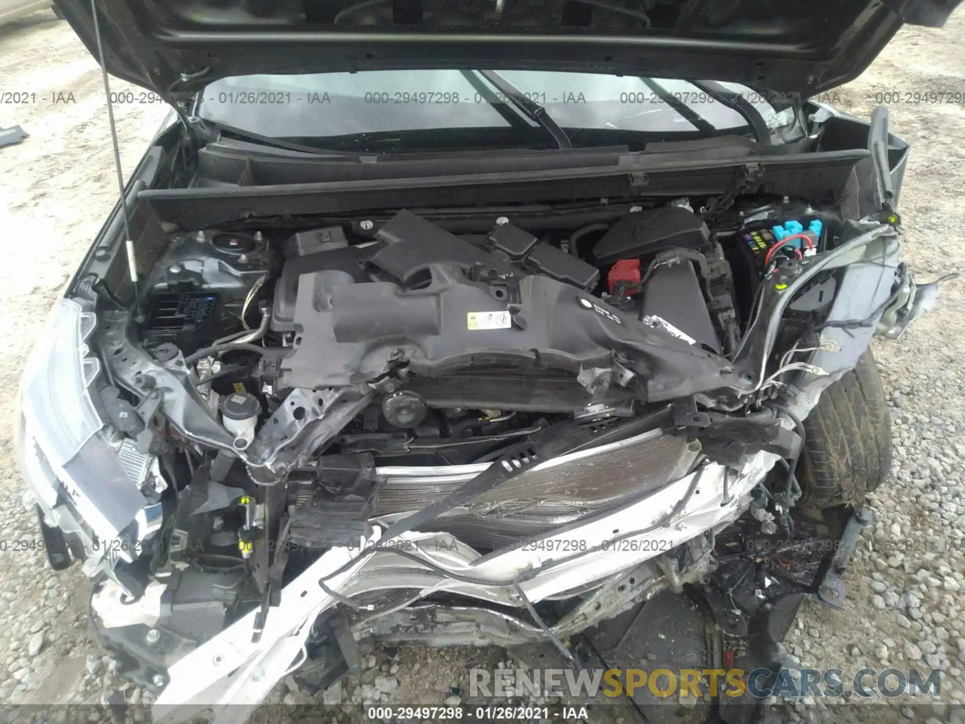 10 Фотография поврежденного автомобиля JTMW1RFV8KD011161 TOYOTA RAV4 2019