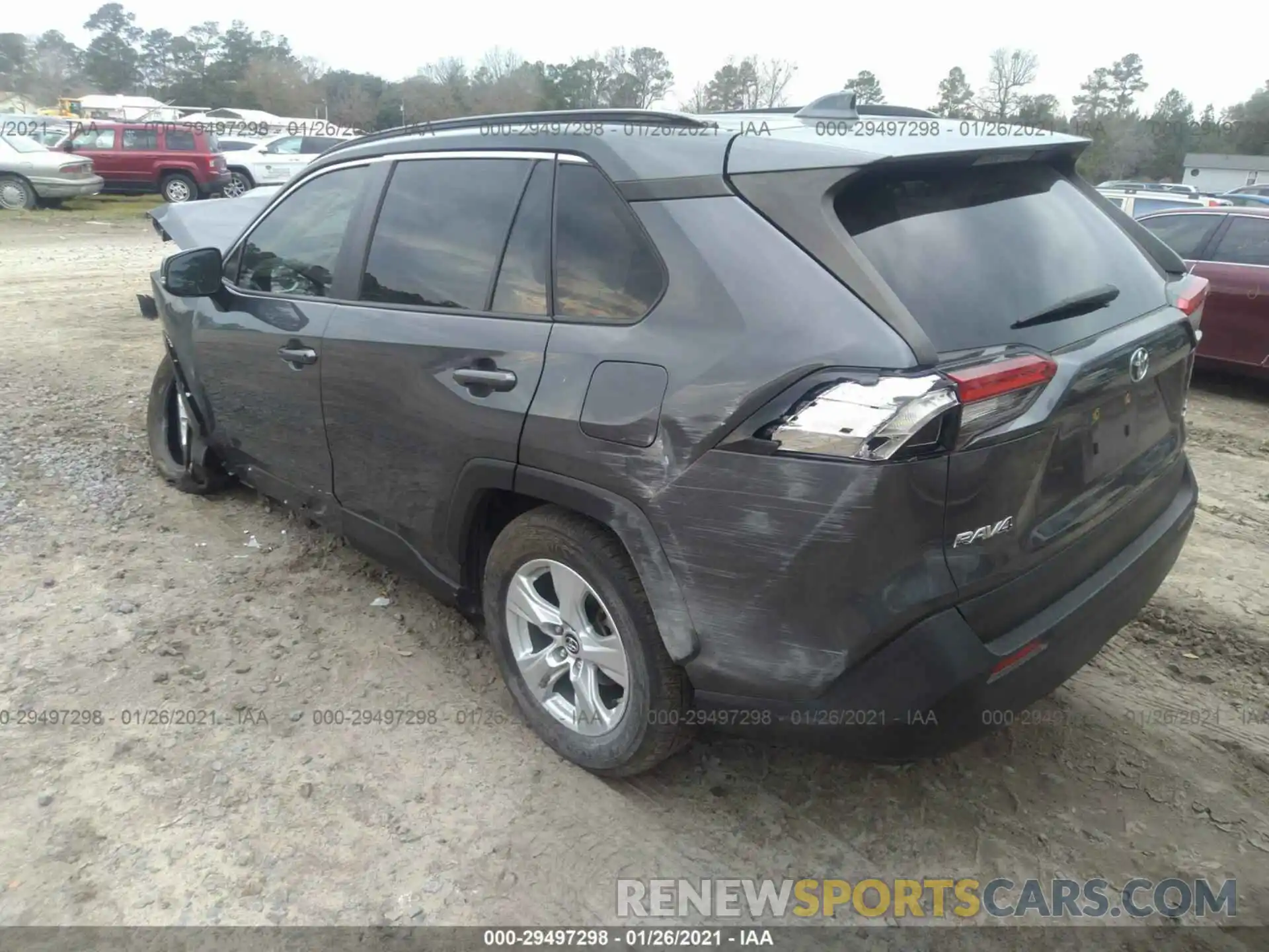 3 Фотография поврежденного автомобиля JTMW1RFV8KD011161 TOYOTA RAV4 2019