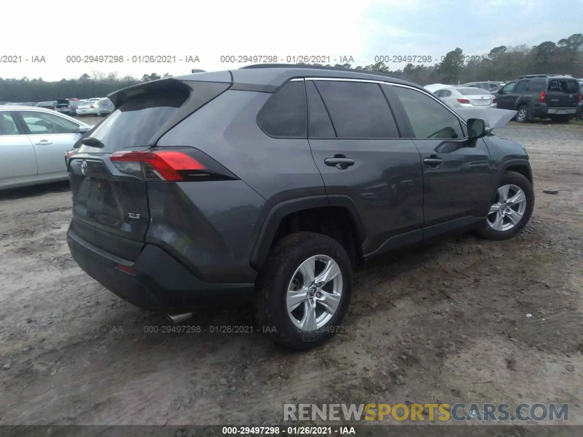 4 Фотография поврежденного автомобиля JTMW1RFV8KD011161 TOYOTA RAV4 2019