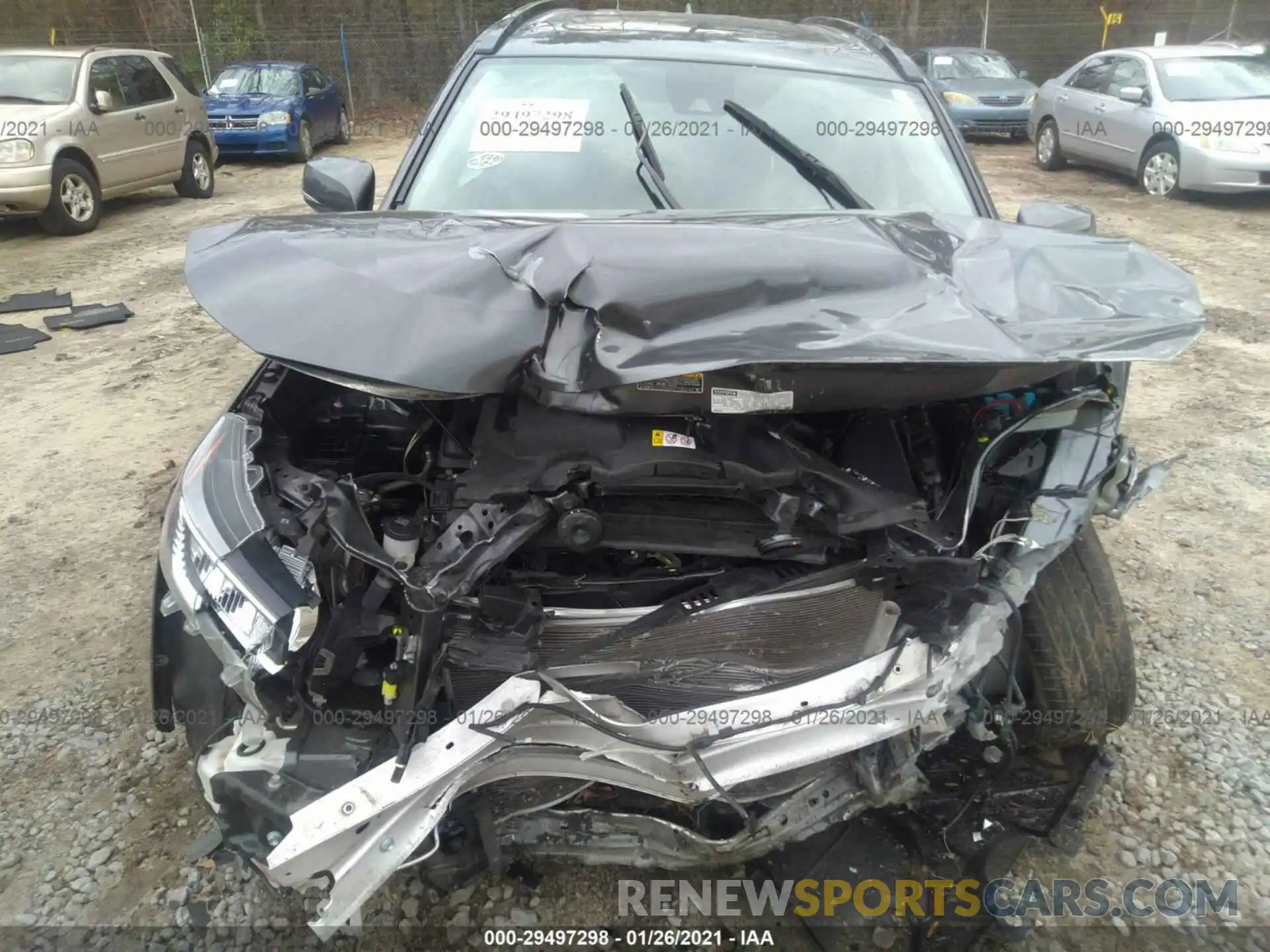 6 Photograph of a damaged car JTMW1RFV8KD011161 TOYOTA RAV4 2019