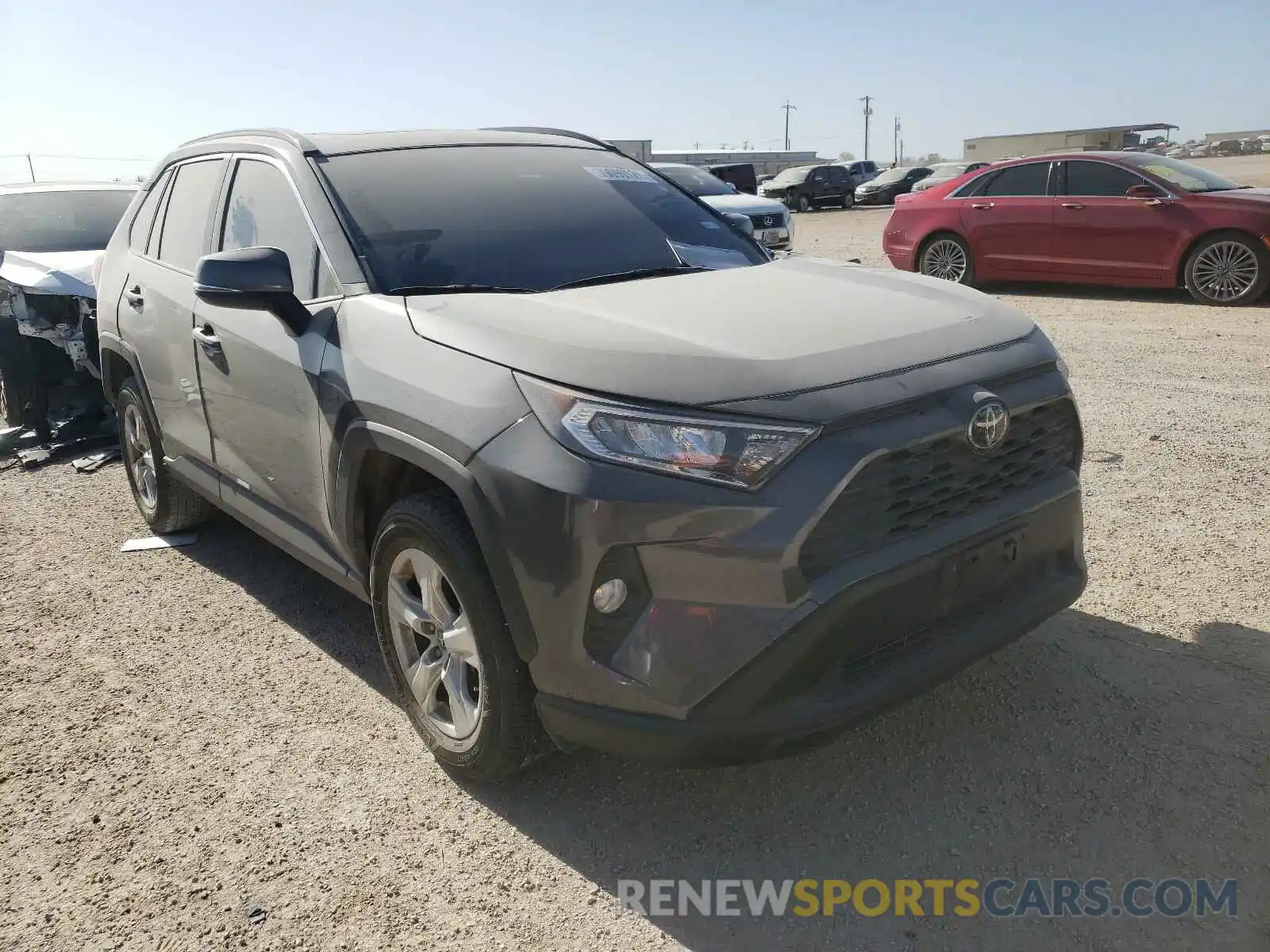 1 Photograph of a damaged car JTMW1RFV8KD011726 TOYOTA RAV4 2019