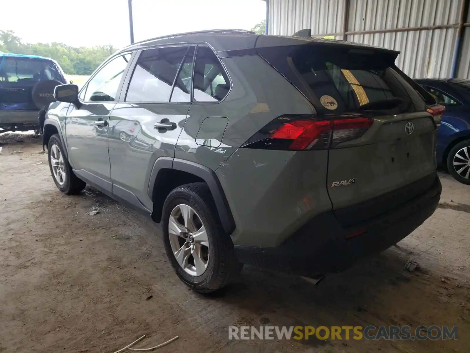 3 Фотография поврежденного автомобиля JTMW1RFV8KD012052 TOYOTA RAV4 2019