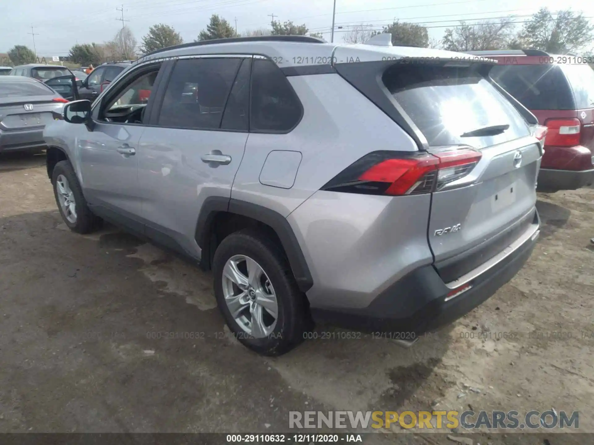 3 Photograph of a damaged car JTMW1RFV8KD012293 TOYOTA RAV4 2019