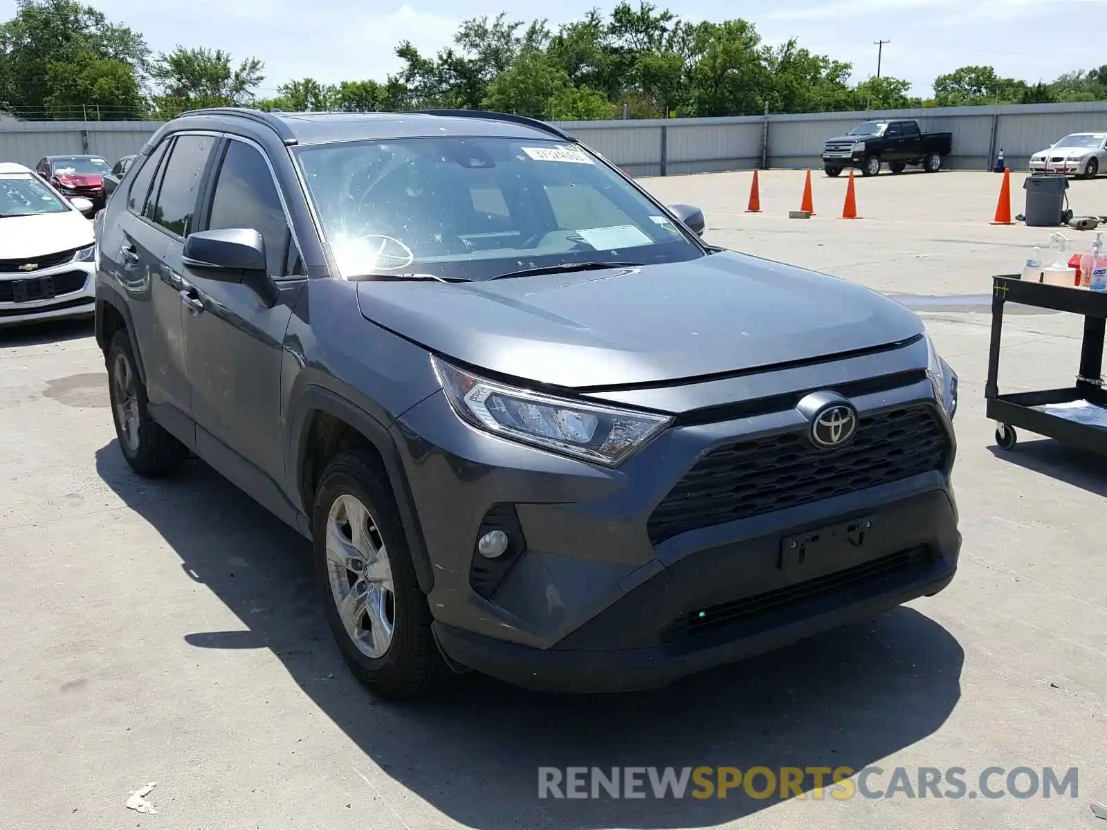 1 Фотография поврежденного автомобиля JTMW1RFV8KD012522 TOYOTA RAV4 2019