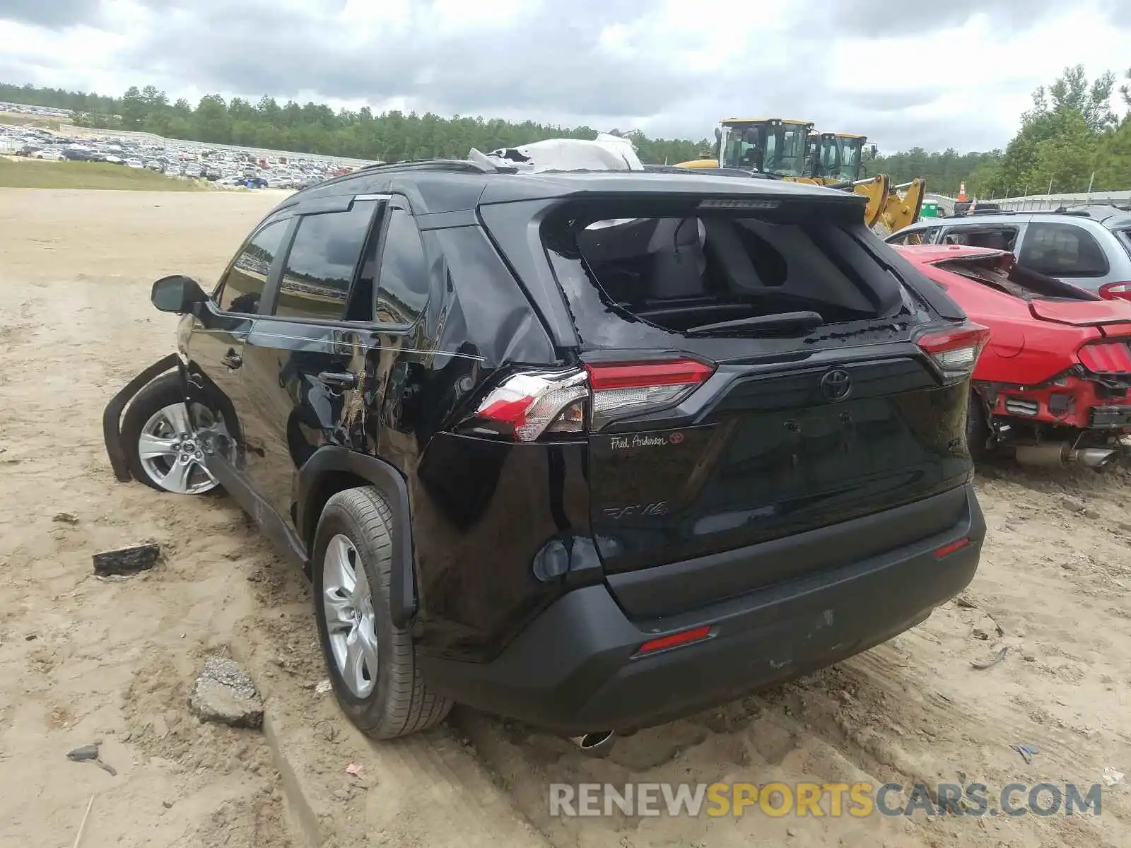 3 Photograph of a damaged car JTMW1RFV8KD014108 TOYOTA RAV4 2019