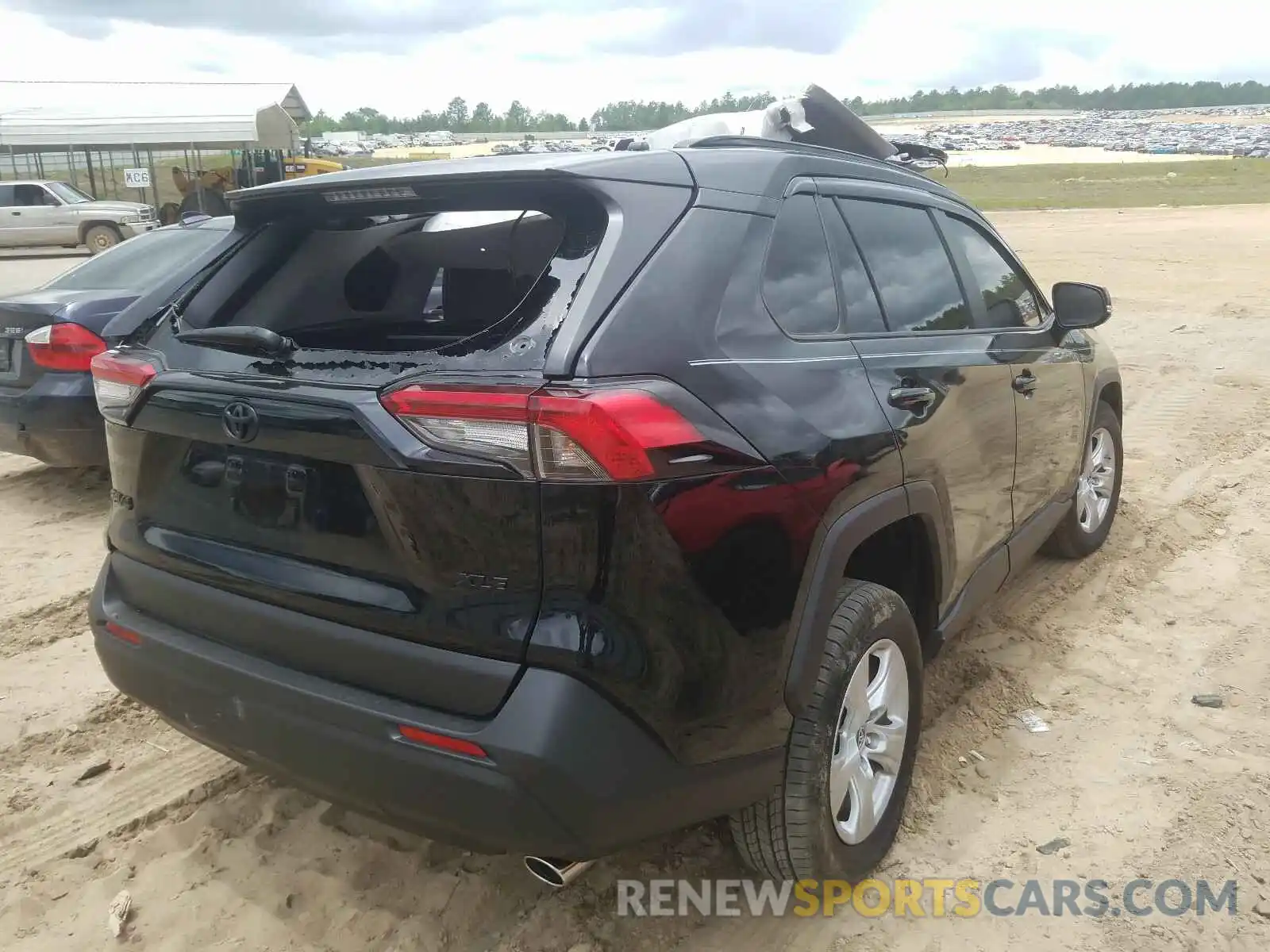 4 Photograph of a damaged car JTMW1RFV8KD014108 TOYOTA RAV4 2019