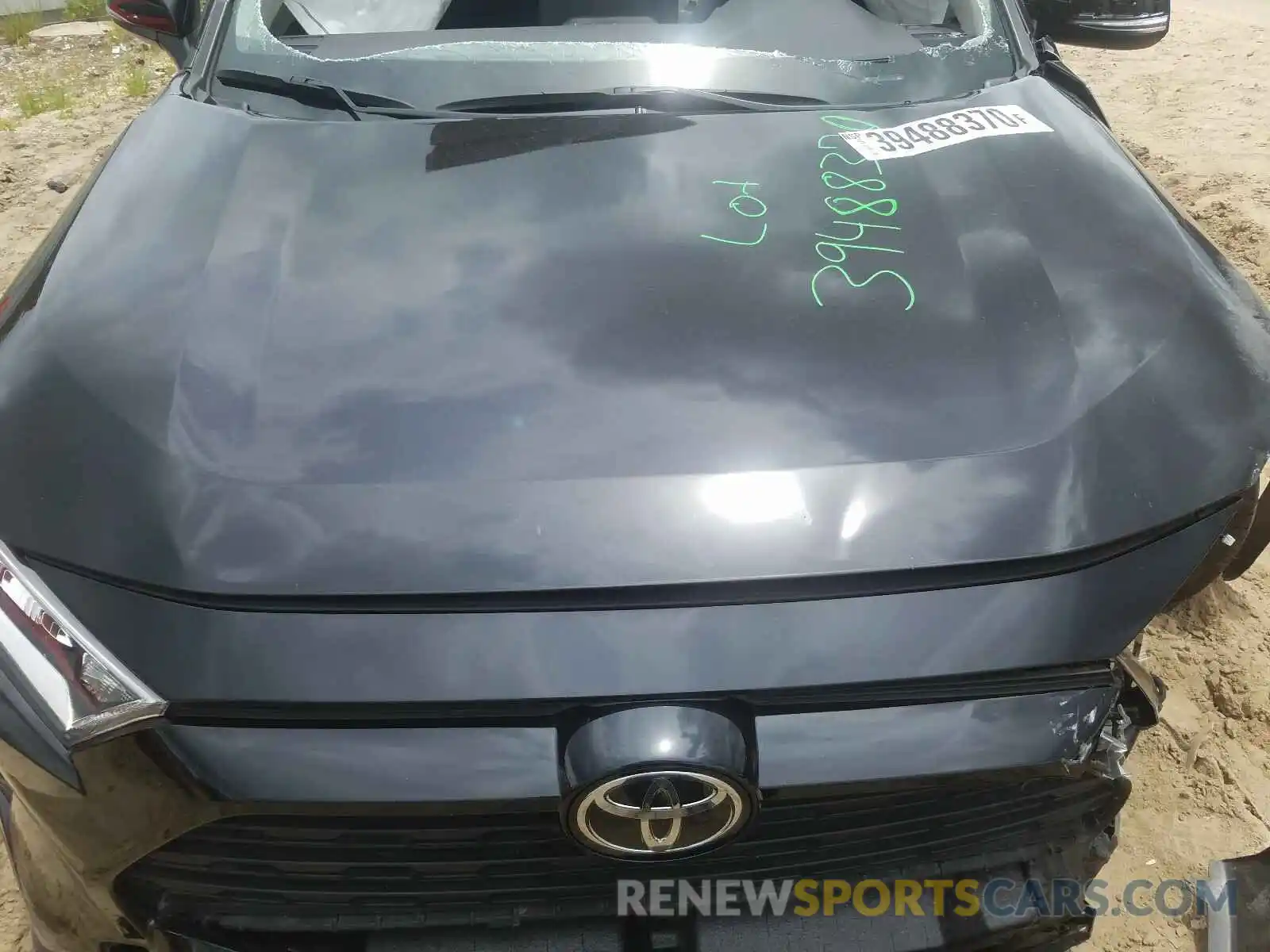 7 Photograph of a damaged car JTMW1RFV8KD014108 TOYOTA RAV4 2019