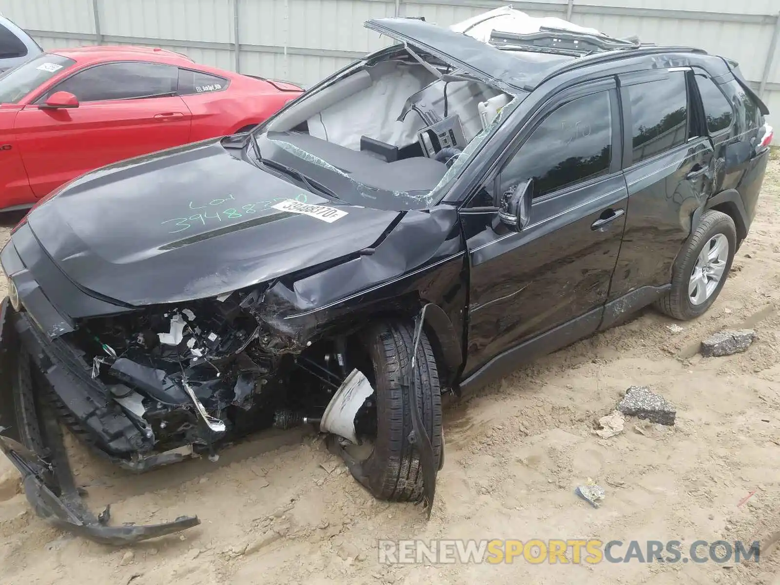 9 Фотография поврежденного автомобиля JTMW1RFV8KD014108 TOYOTA RAV4 2019