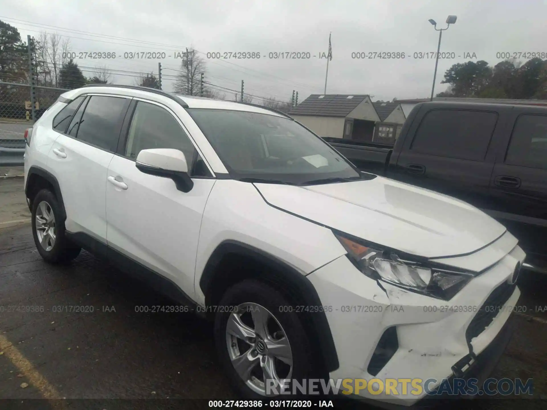 6 Photograph of a damaged car JTMW1RFV8KD014738 TOYOTA RAV4 2019