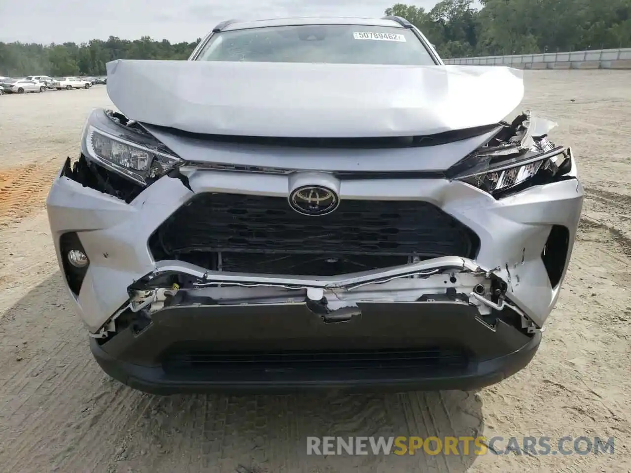 7 Photograph of a damaged car JTMW1RFV8KD015873 TOYOTA RAV4 2019