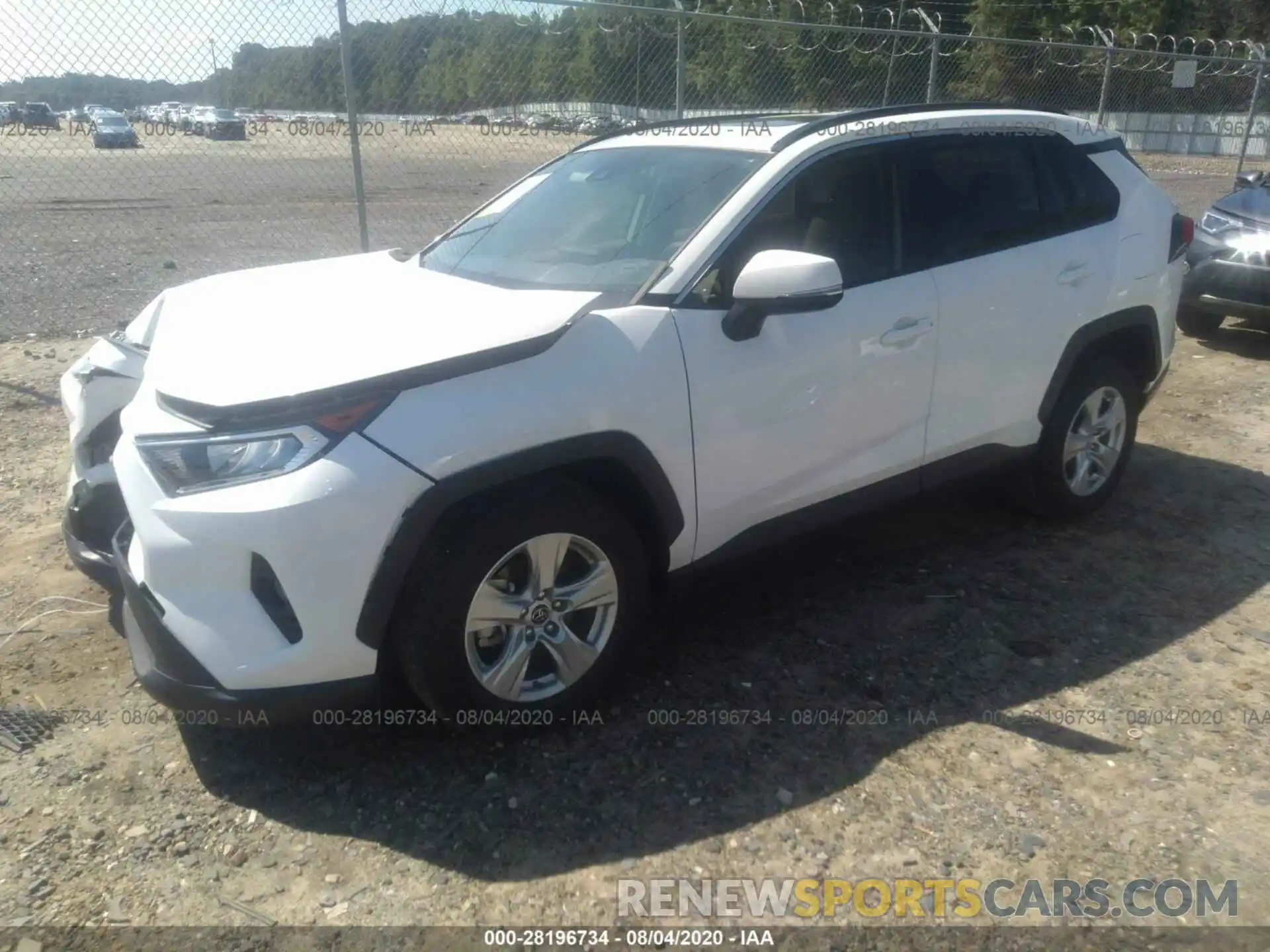 2 Фотография поврежденного автомобиля JTMW1RFV8KD017476 TOYOTA RAV4 2019