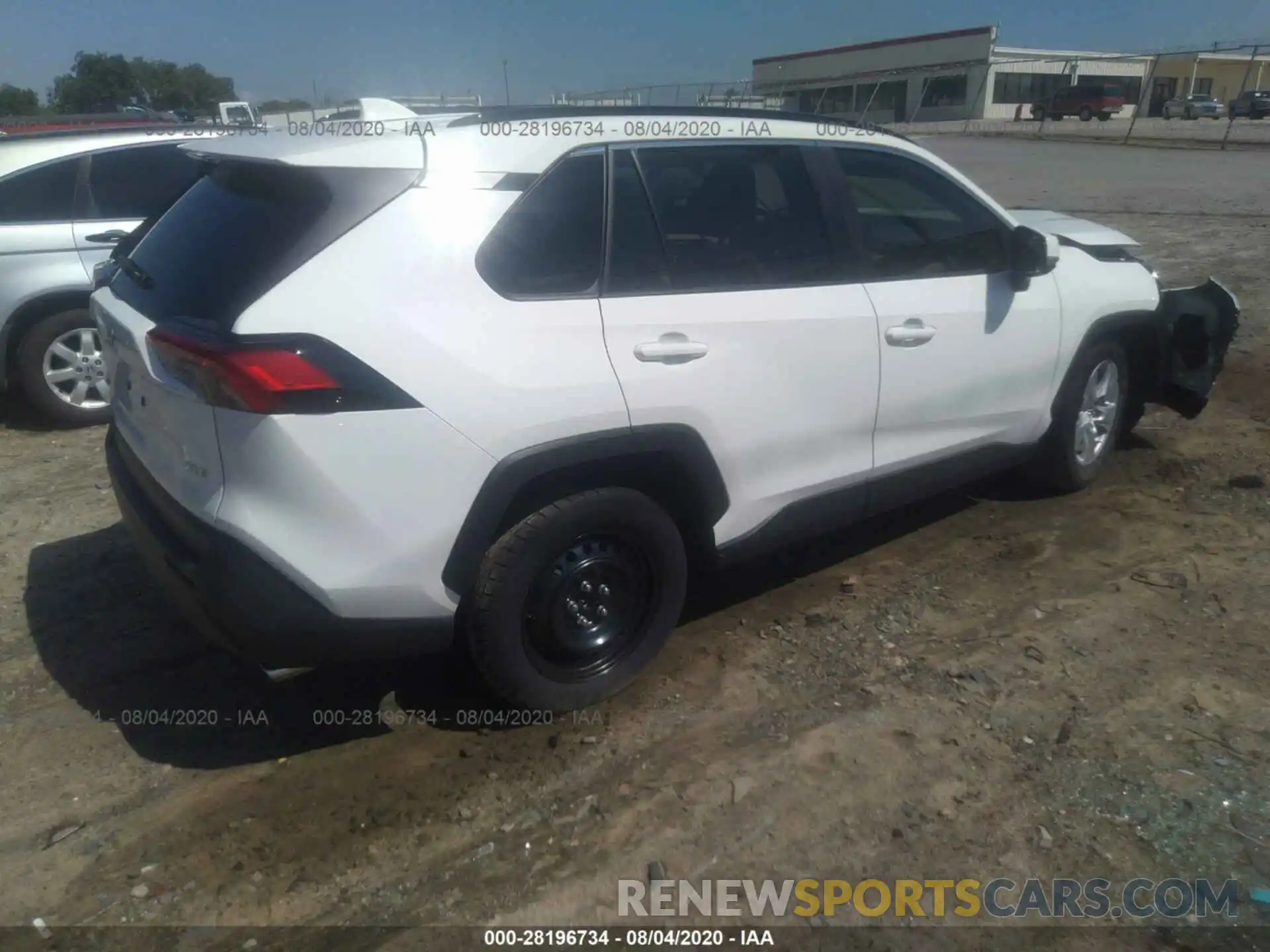 4 Photograph of a damaged car JTMW1RFV8KD017476 TOYOTA RAV4 2019