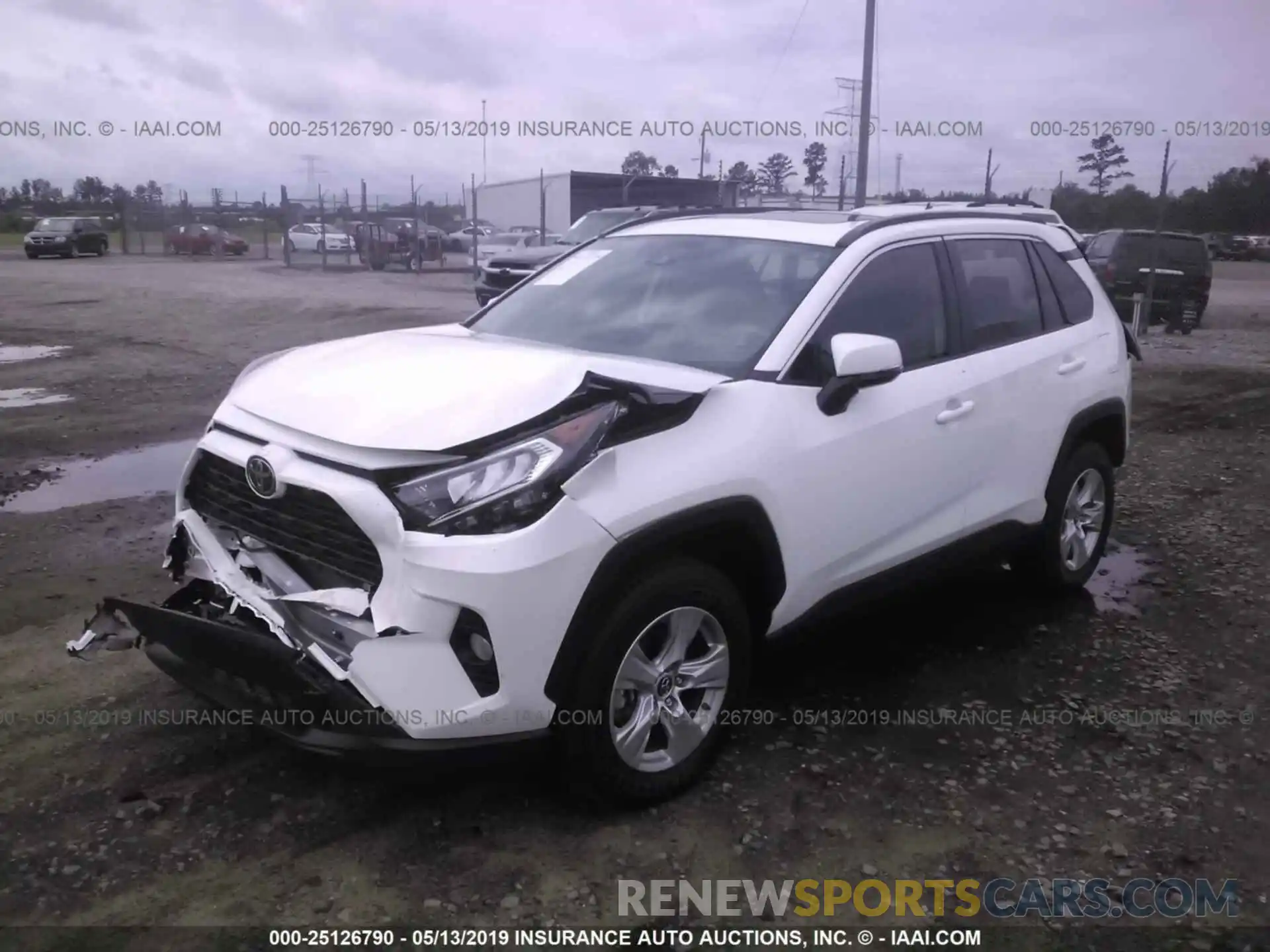 2 Photograph of a damaged car JTMW1RFV8KD018126 TOYOTA RAV4 2019