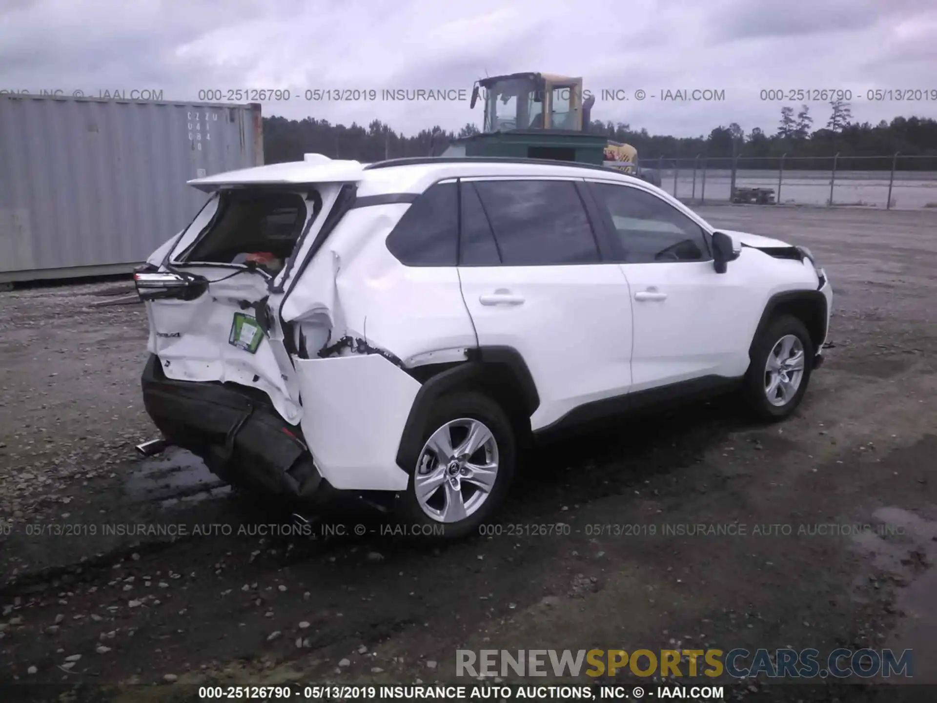 4 Photograph of a damaged car JTMW1RFV8KD018126 TOYOTA RAV4 2019