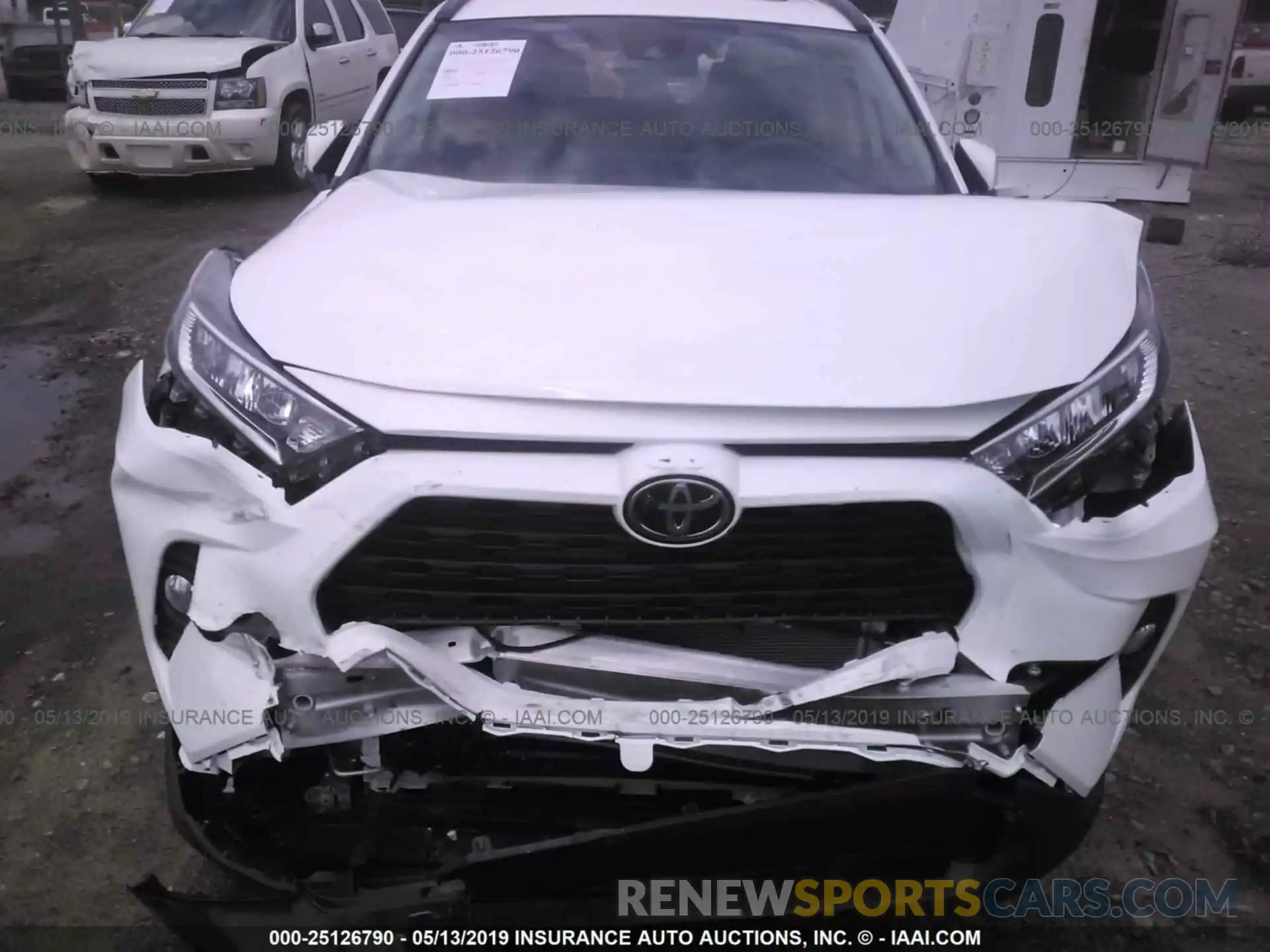 6 Photograph of a damaged car JTMW1RFV8KD018126 TOYOTA RAV4 2019