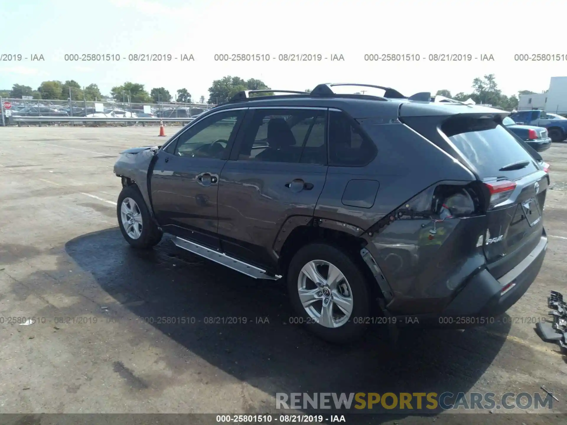 3 Photograph of a damaged car JTMW1RFV8KD021138 TOYOTA RAV4 2019