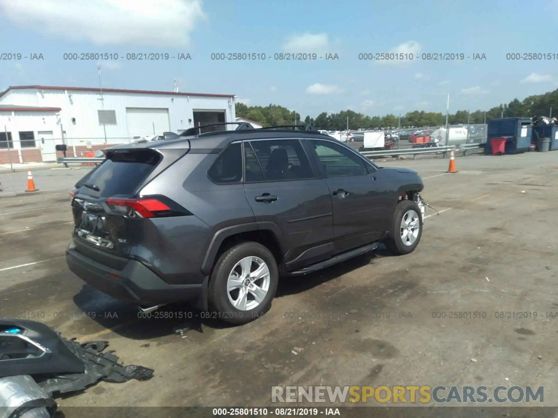 4 Photograph of a damaged car JTMW1RFV8KD021138 TOYOTA RAV4 2019