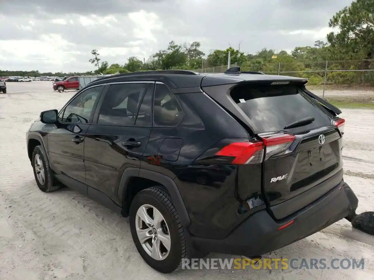 3 Photograph of a damaged car JTMW1RFV8KD022435 TOYOTA RAV4 2019