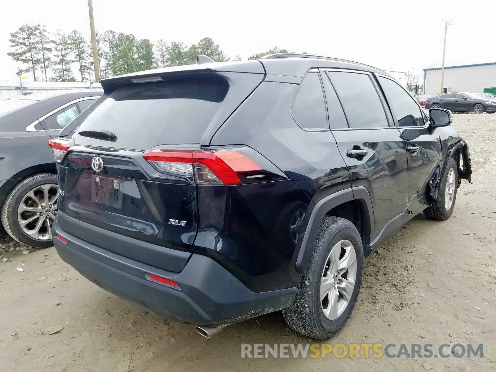 4 Photograph of a damaged car JTMW1RFV8KD028865 TOYOTA RAV4 2019