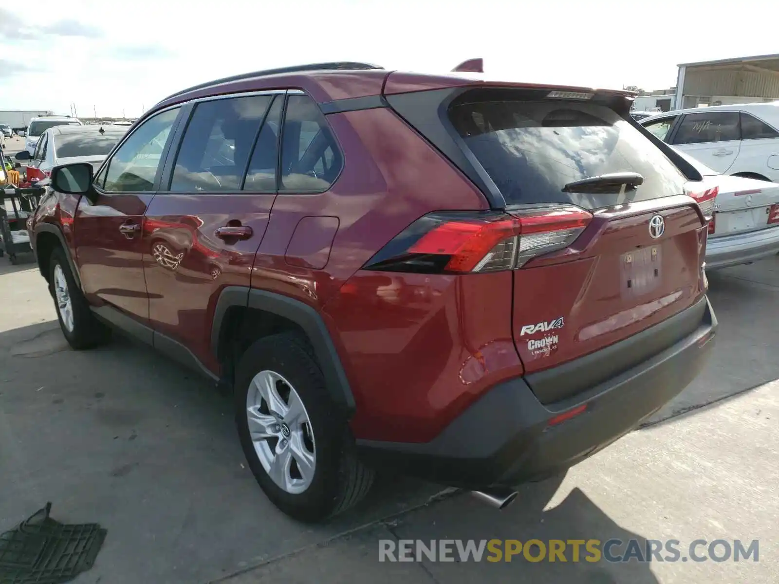 3 Фотография поврежденного автомобиля JTMW1RFV8KD029241 TOYOTA RAV4 2019