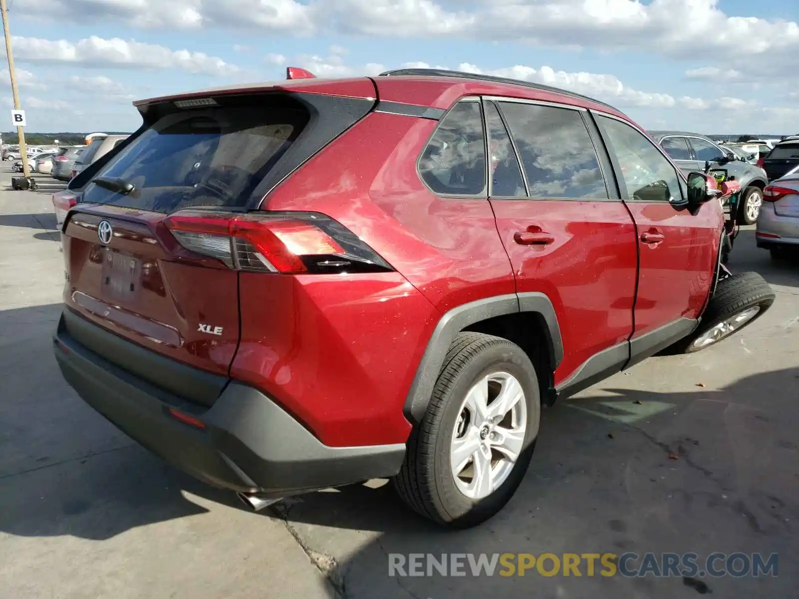 4 Фотография поврежденного автомобиля JTMW1RFV8KD029241 TOYOTA RAV4 2019