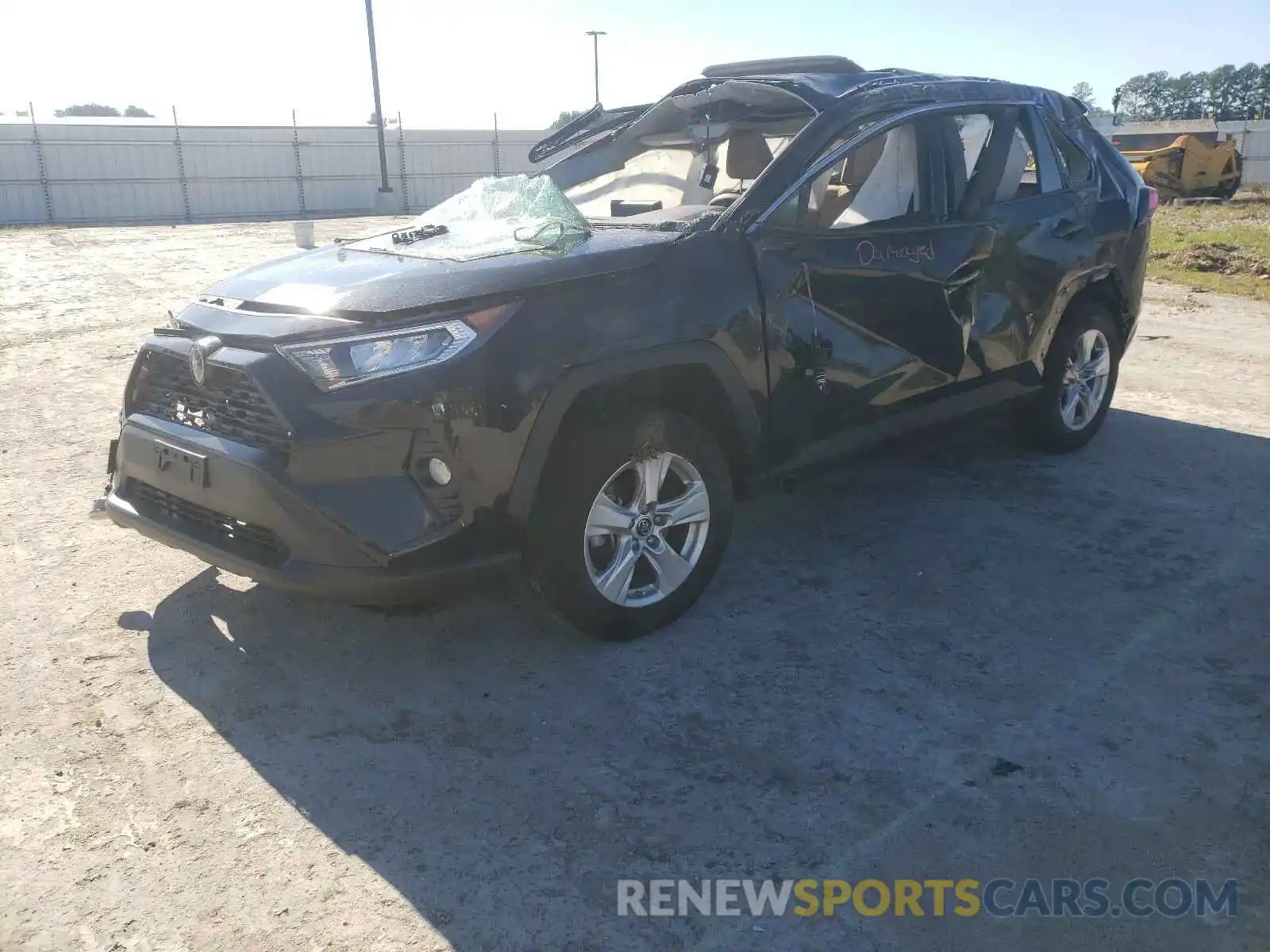 10 Photograph of a damaged car JTMW1RFV8KD030437 TOYOTA RAV4 2019