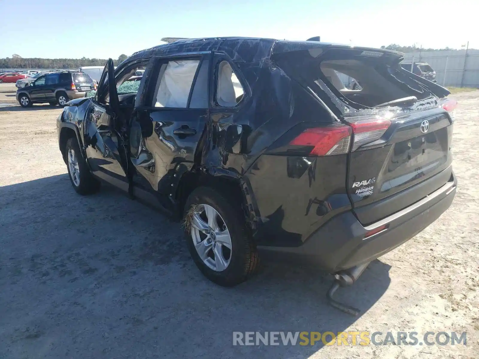 3 Photograph of a damaged car JTMW1RFV8KD030437 TOYOTA RAV4 2019