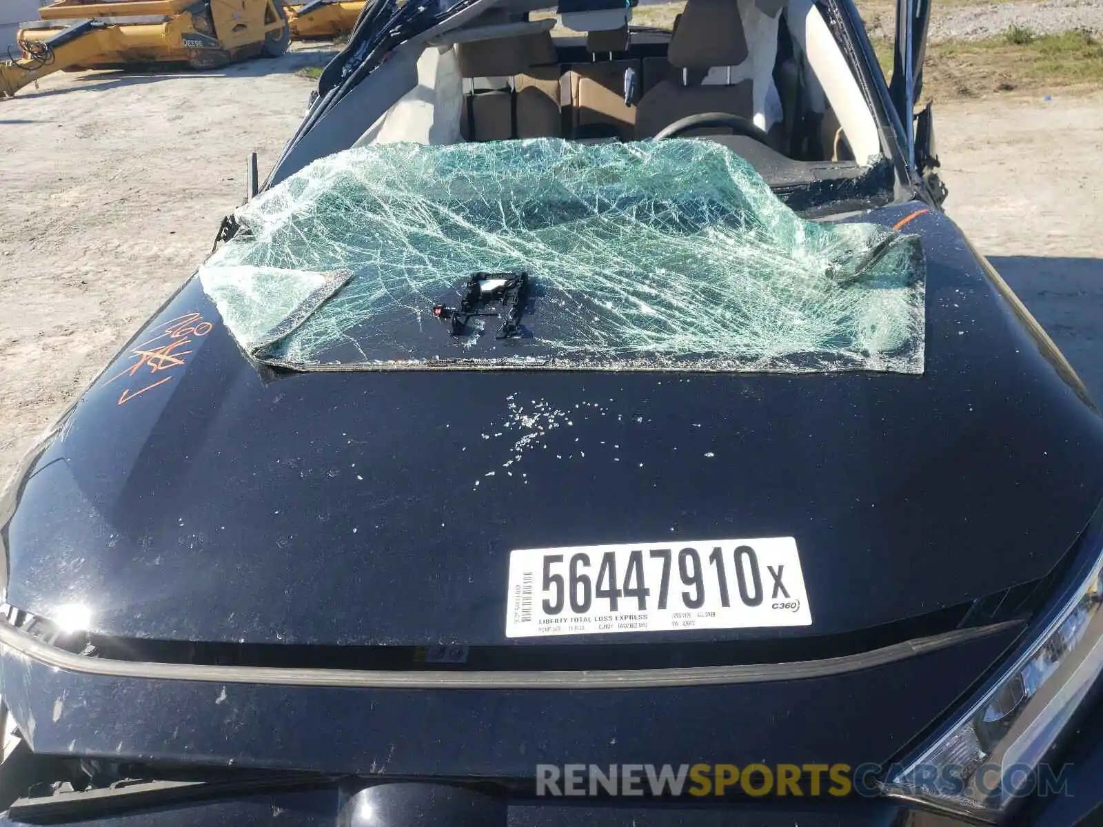 7 Photograph of a damaged car JTMW1RFV8KD030437 TOYOTA RAV4 2019