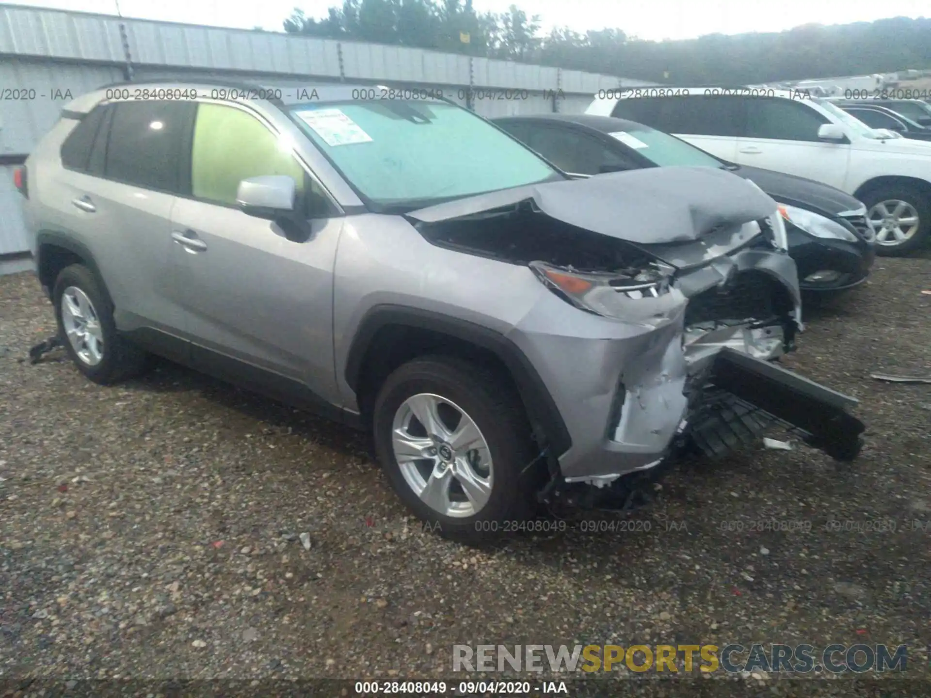 1 Фотография поврежденного автомобиля JTMW1RFV8KD032964 TOYOTA RAV4 2019