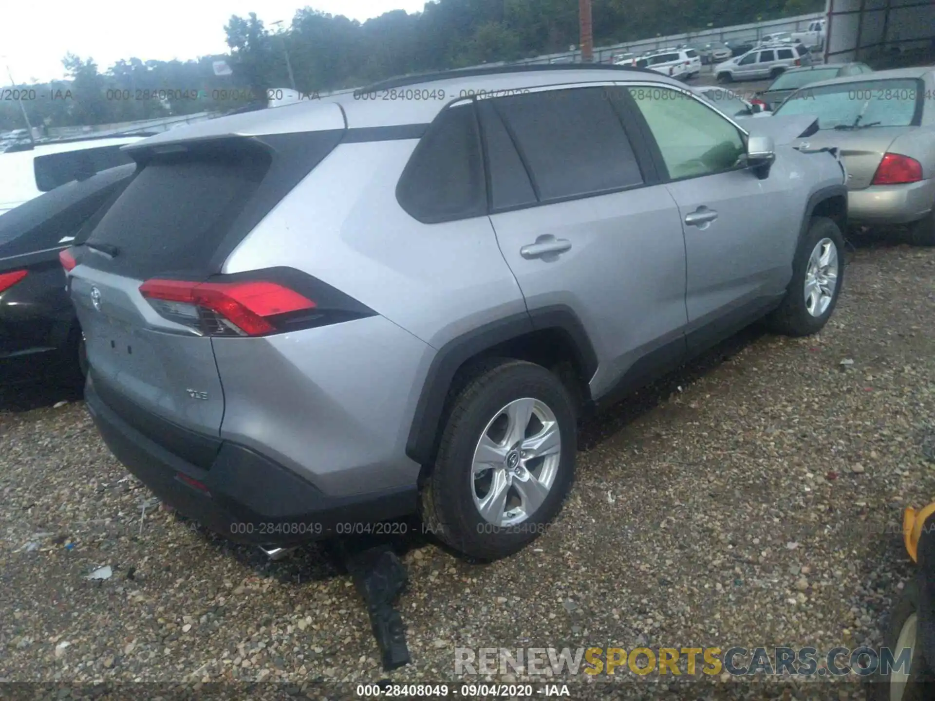 4 Photograph of a damaged car JTMW1RFV8KD032964 TOYOTA RAV4 2019