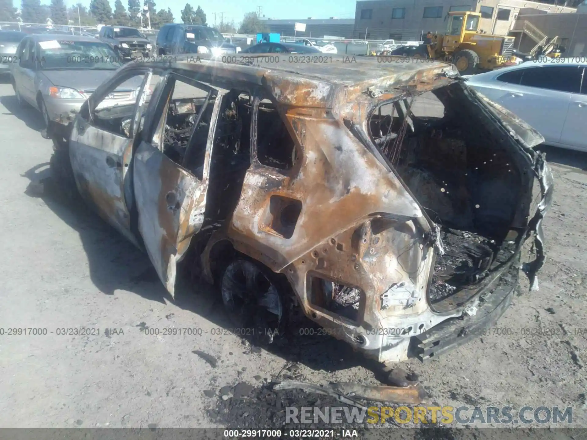 3 Photograph of a damaged car JTMW1RFV8KD038988 TOYOTA RAV4 2019