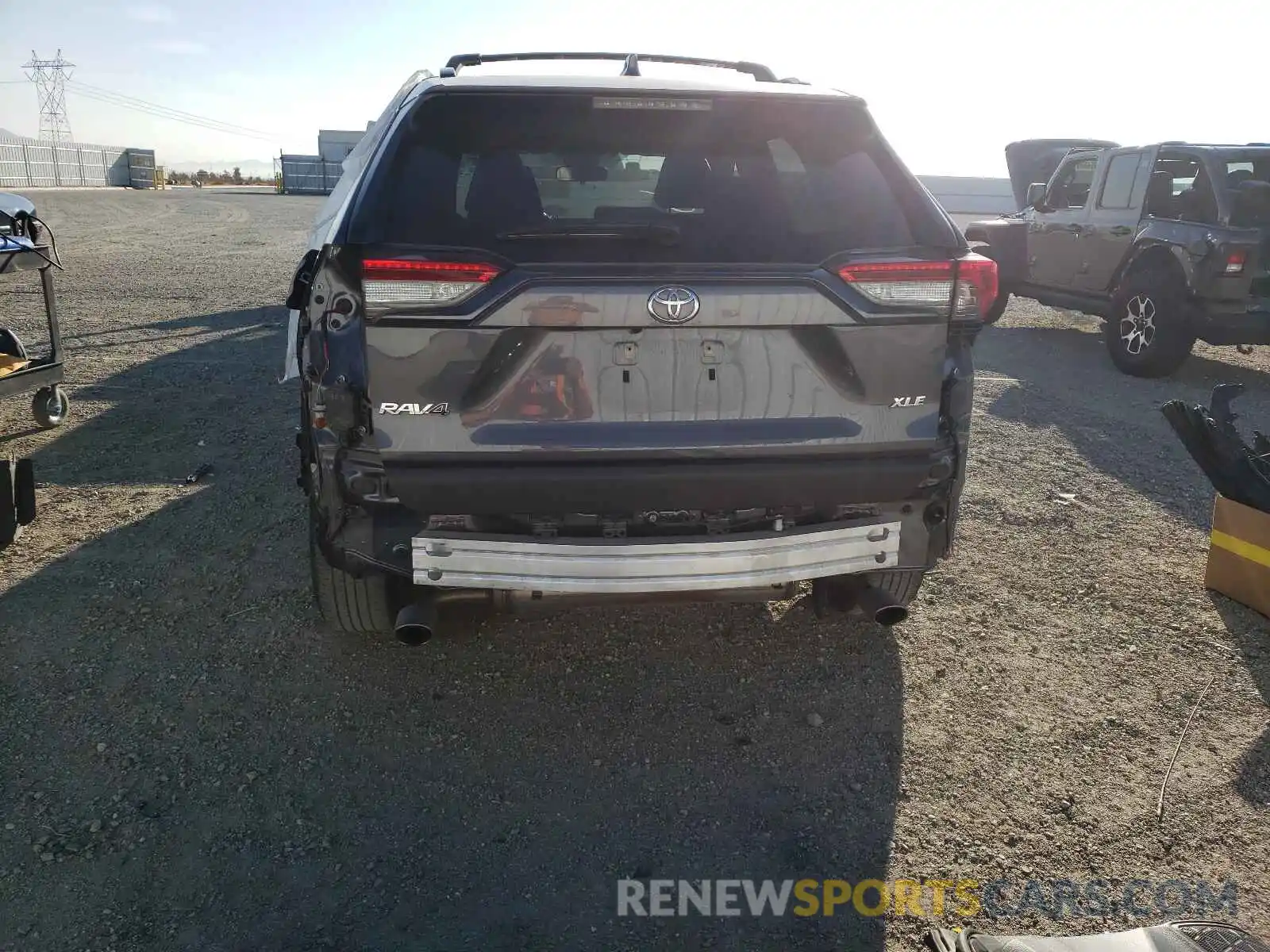 9 Фотография поврежденного автомобиля JTMW1RFV8KD503298 TOYOTA RAV4 2019