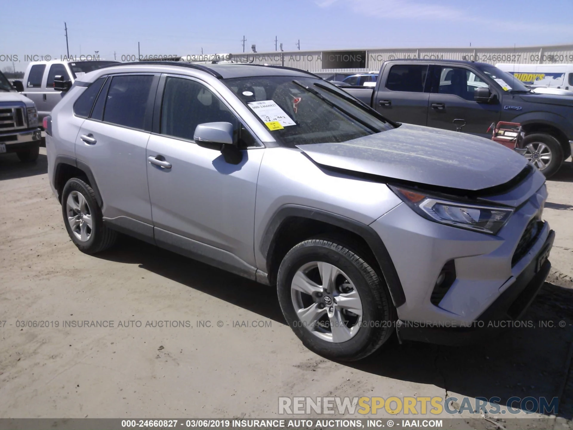 1 Фотография поврежденного автомобиля JTMW1RFV8KD504841 TOYOTA RAV4 2019