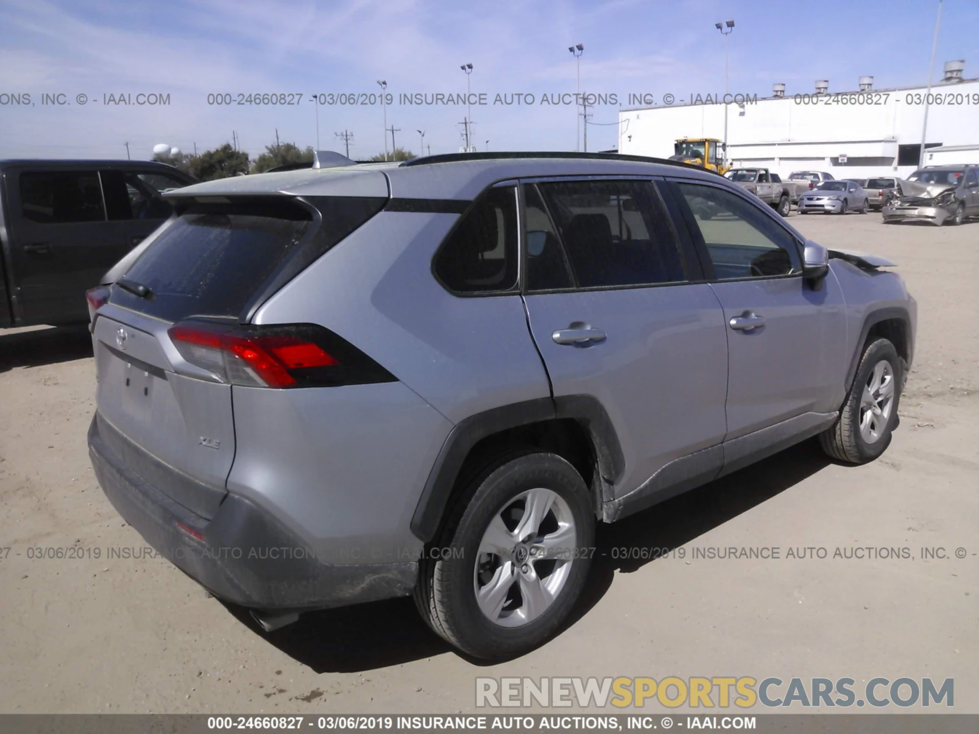 4 Фотография поврежденного автомобиля JTMW1RFV8KD504841 TOYOTA RAV4 2019