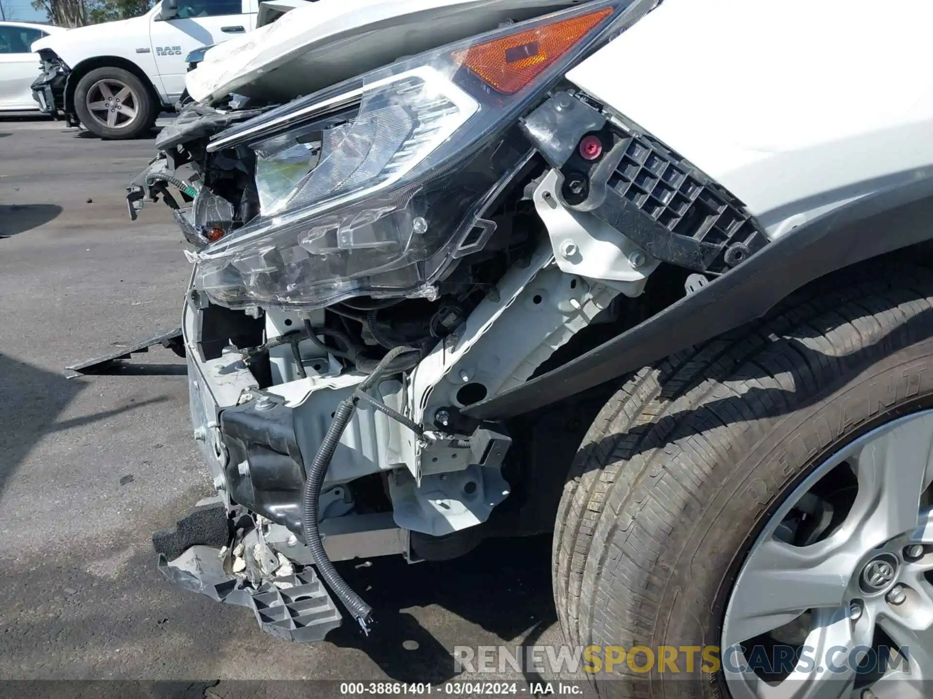 22 Photograph of a damaged car JTMW1RFV8KD509487 TOYOTA RAV4 2019