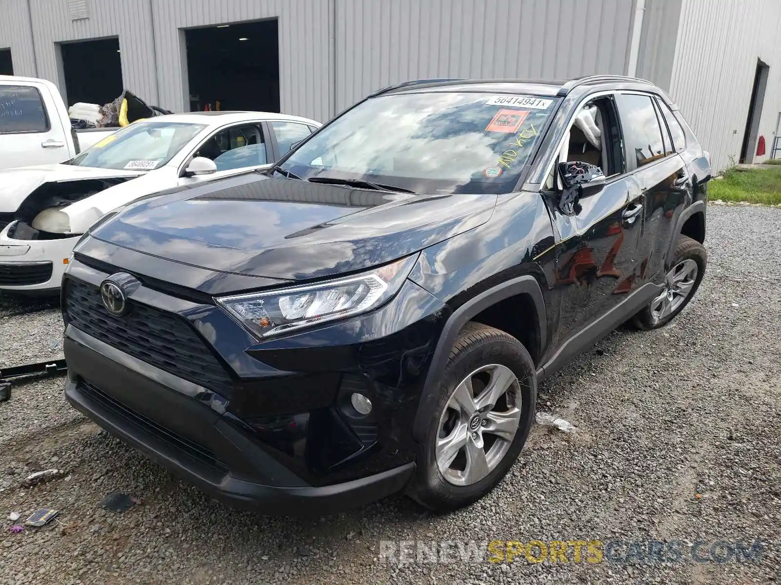 2 Photograph of a damaged car JTMW1RFV8KD510901 TOYOTA RAV4 2019