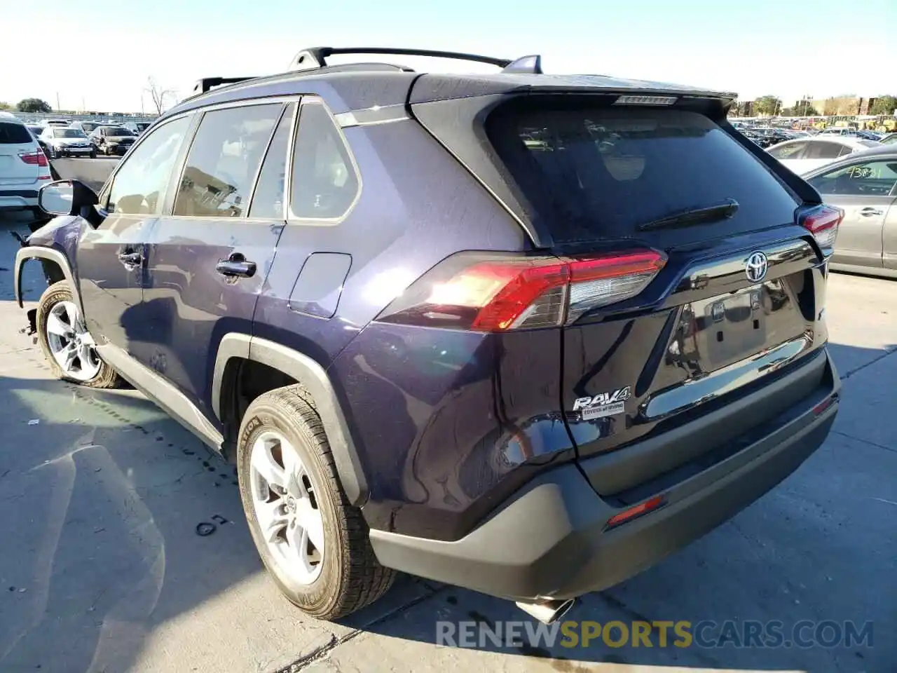 3 Фотография поврежденного автомобиля JTMW1RFV8KD514074 TOYOTA RAV4 2019