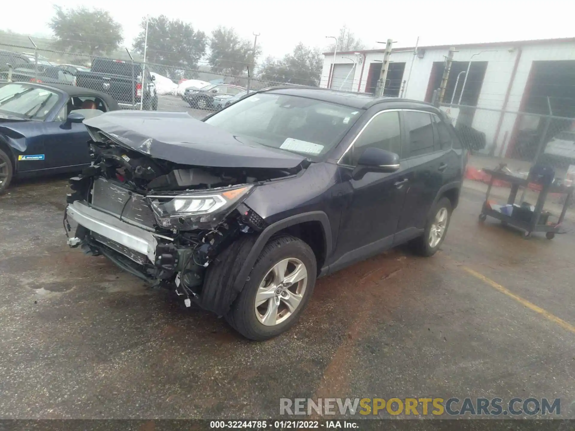 1 Photograph of a damaged car JTMW1RFV8KD516939 TOYOTA RAV4 2019