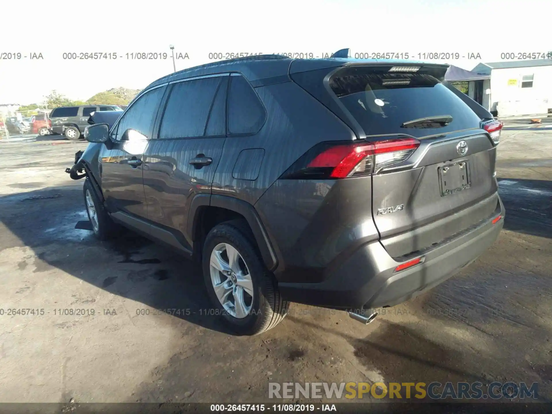 3 Фотография поврежденного автомобиля JTMW1RFV8KJ003076 TOYOTA RAV4 2019